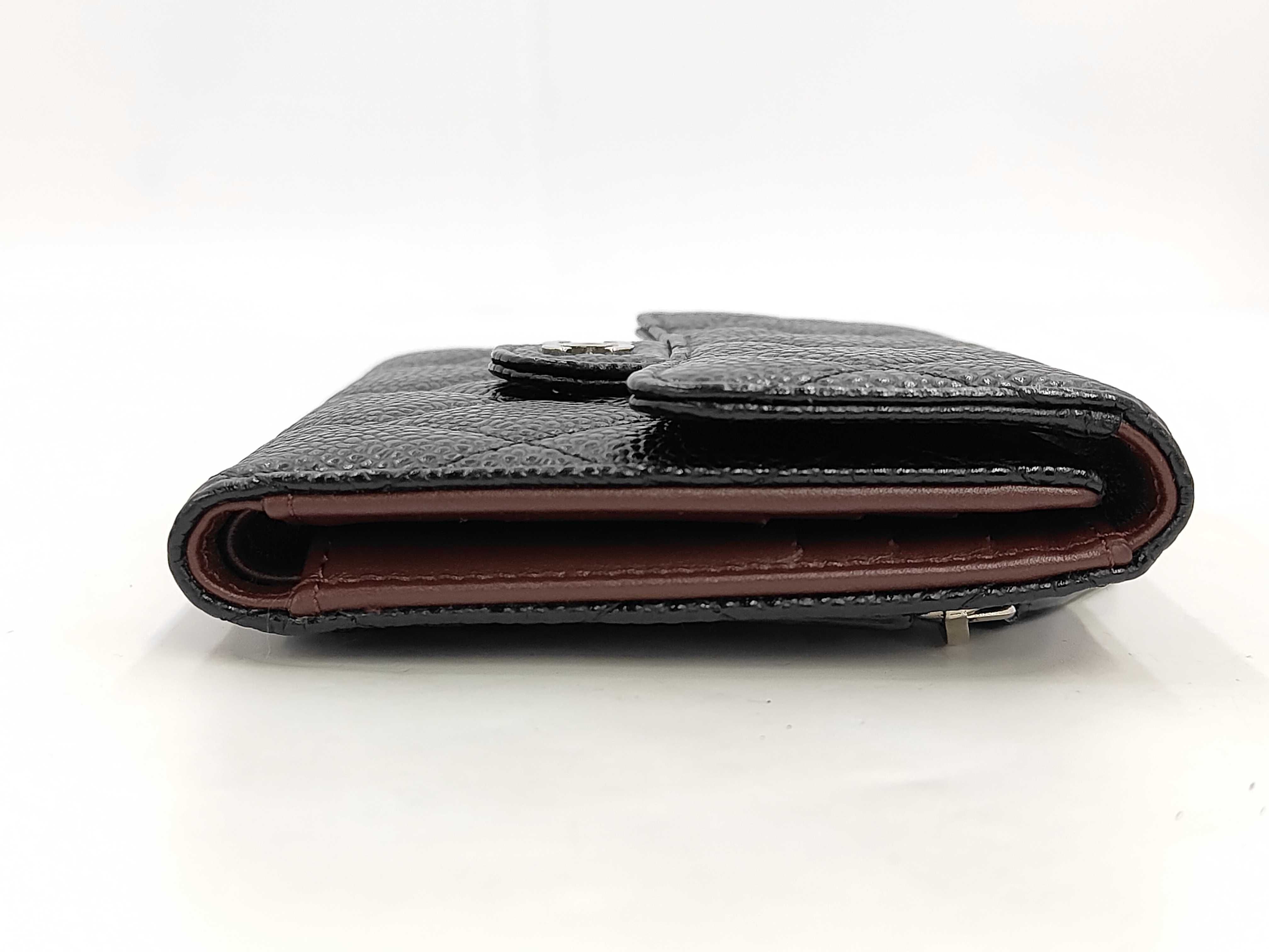 Caviar Skin Classic Small Flap Wallet — view 4