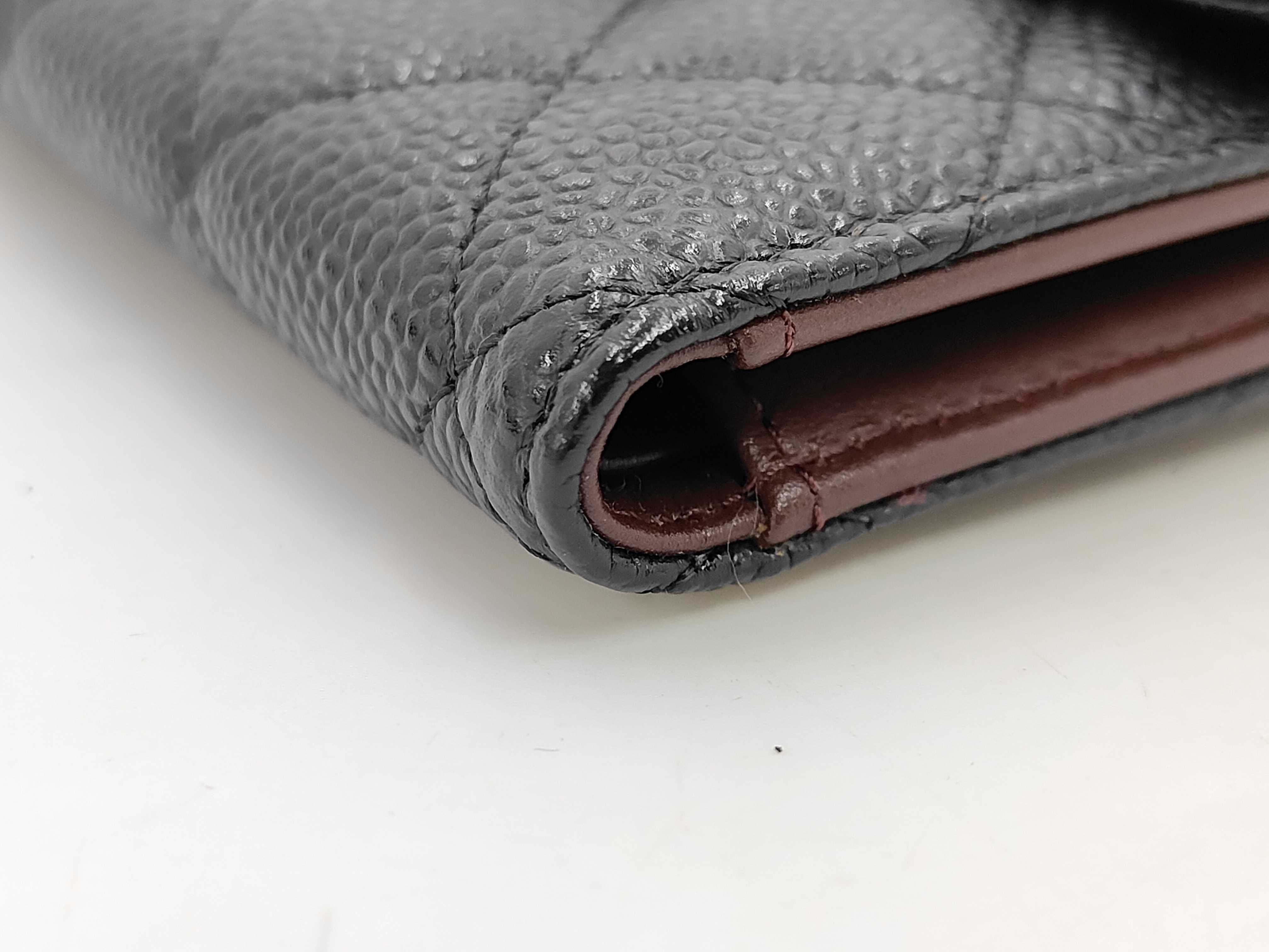 Caviar Skin Classic Small Flap Wallet — view 7