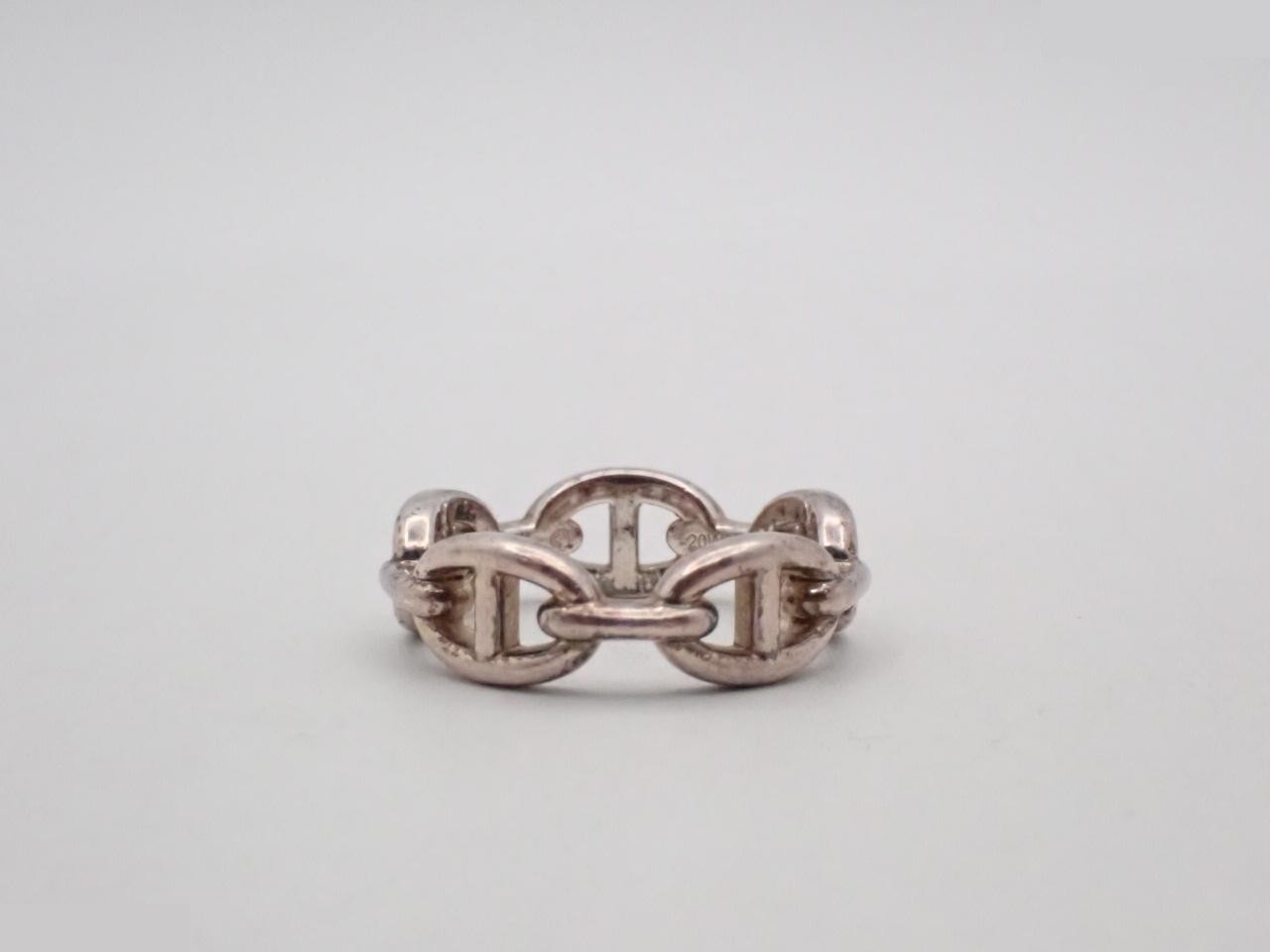 Ring, Chaine d'Ancre Enchainée, Size 59, AG925, 5.8g — view 2