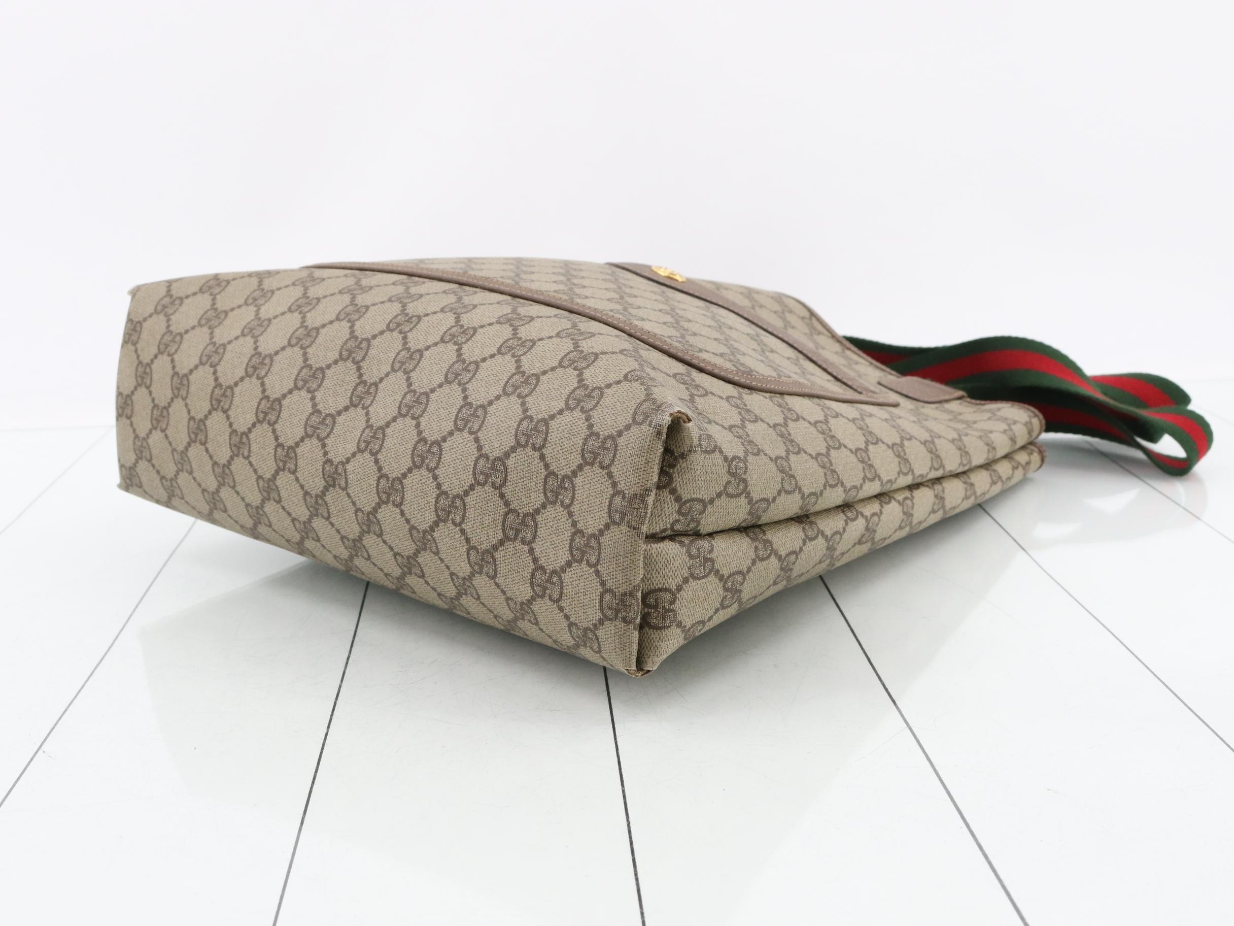 gg Supreme Canvas Tote Bag — view 6