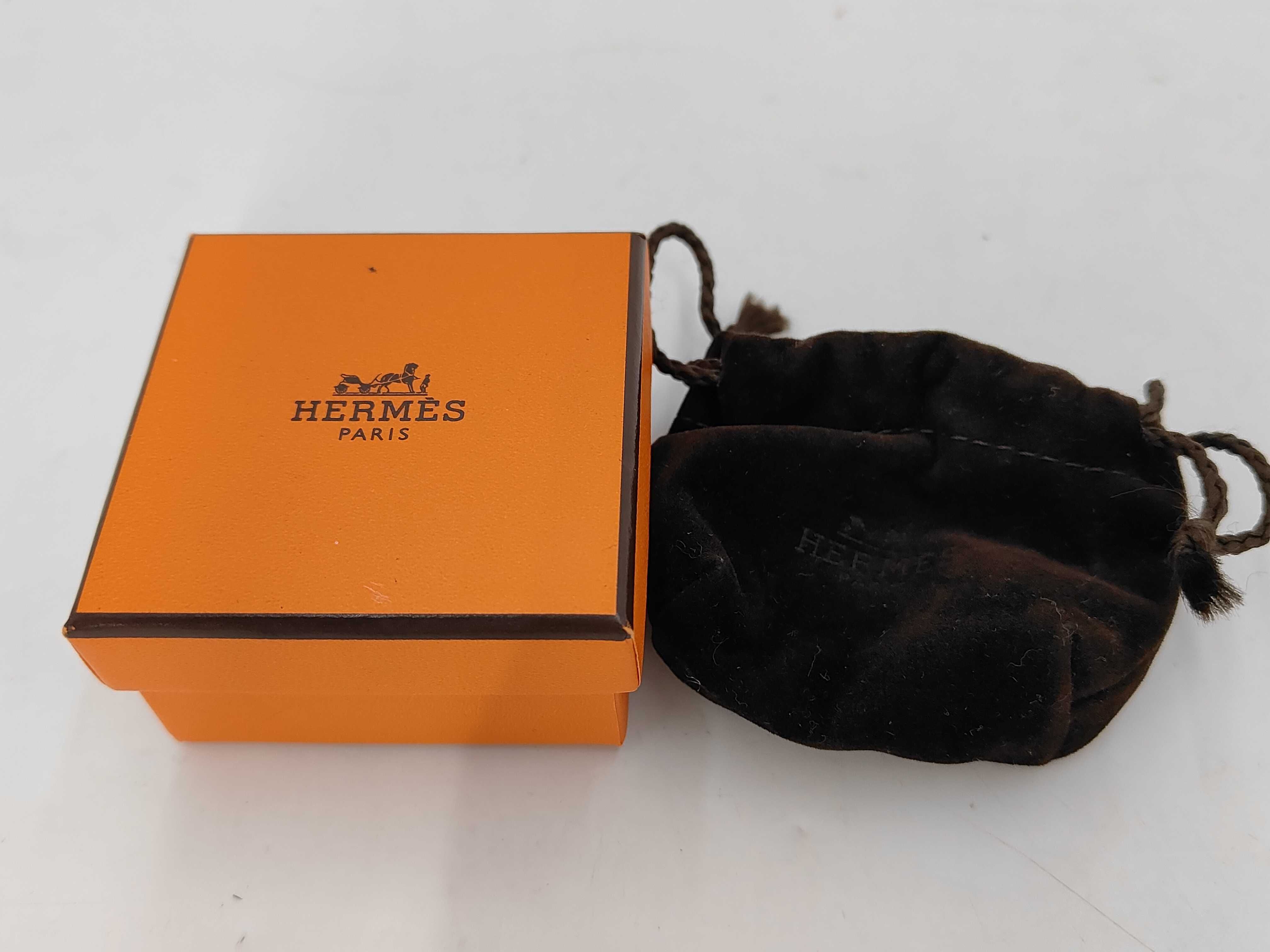 Kelly scarf ring, tie clip, and cufflinks (silver hardware) — view 6