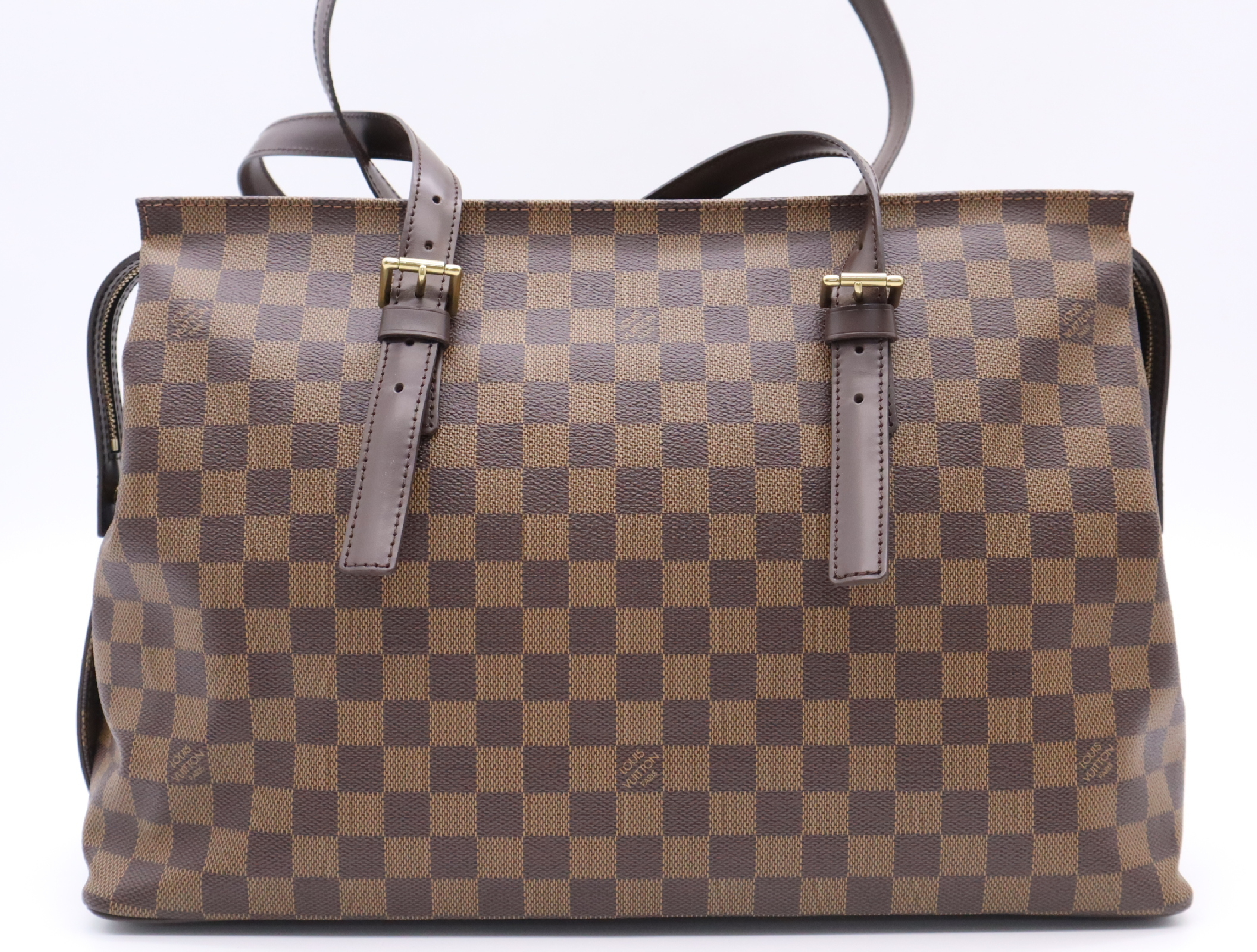 N51119 Damier Chelsea Tote Bag with Padlock and 2 Keys — view 2