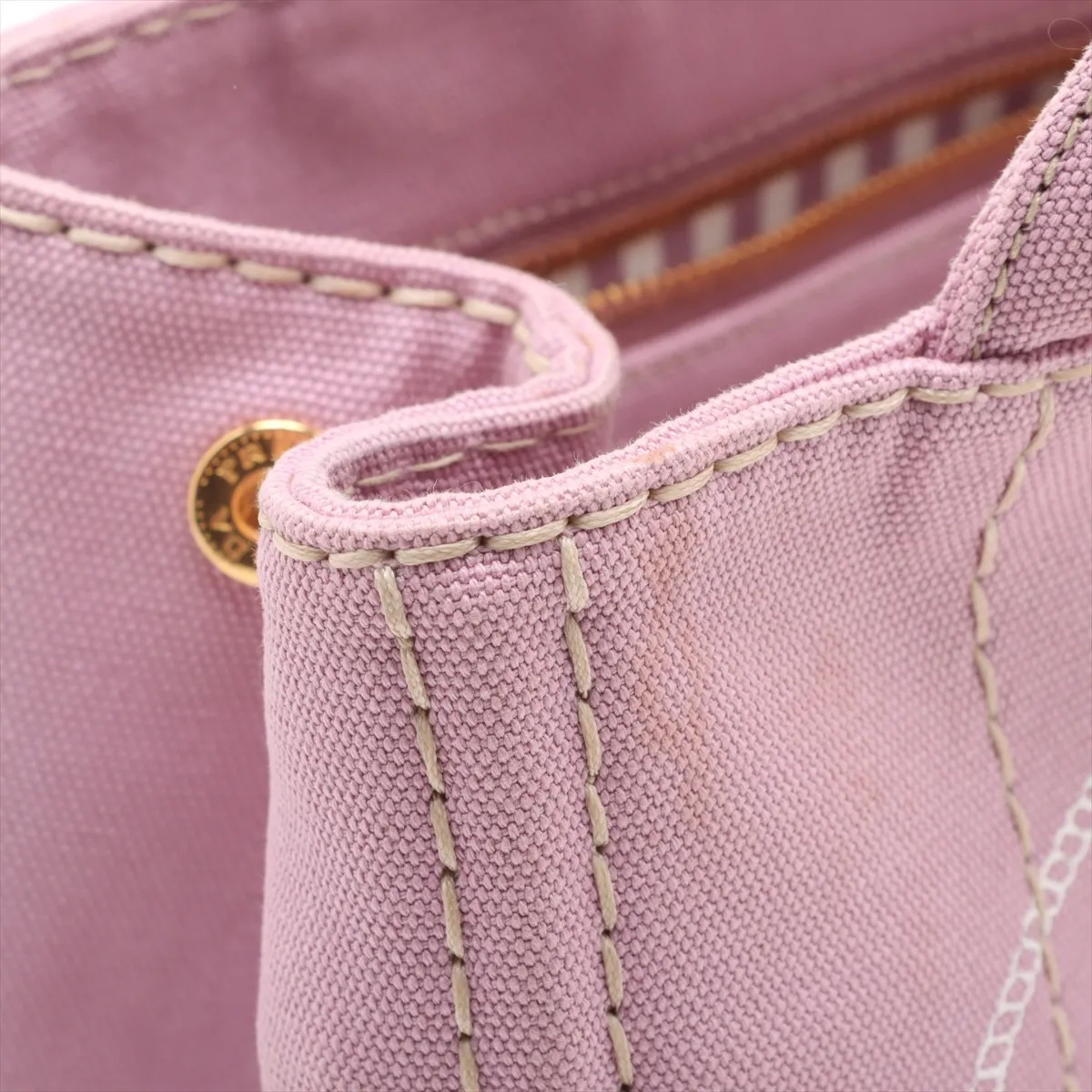 Canapa Canvas 2WAY Handbag Pink 1BG439 — view 14