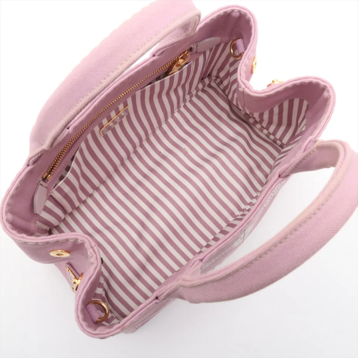 Canapa Canvas 2WAY Handbag Pink 1BG439 — view 8