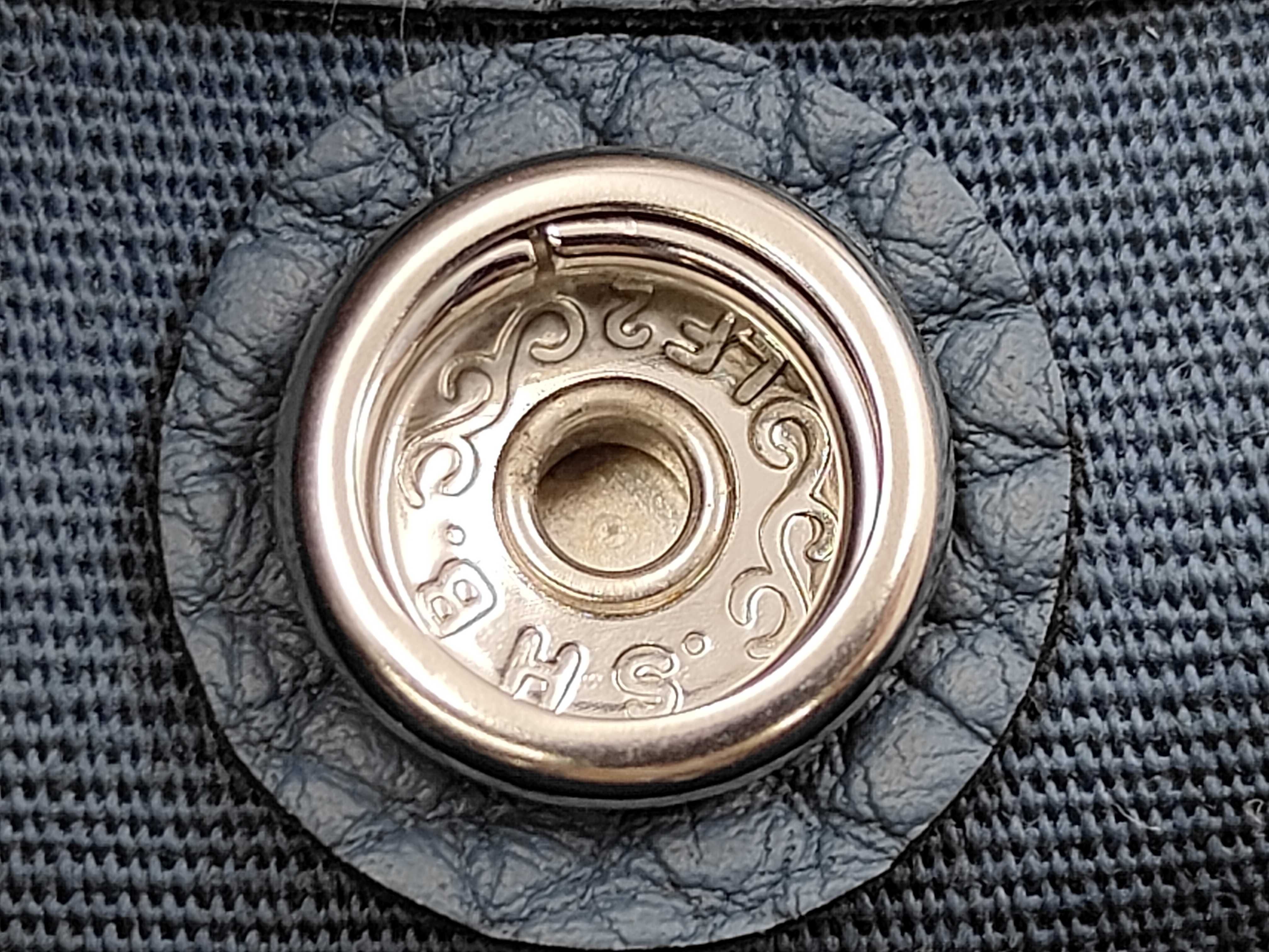 Garden Party 30 TPM Blue Tone Petite Toile Officier Canvas Silver Hardware G Stamp Handbag — view 12