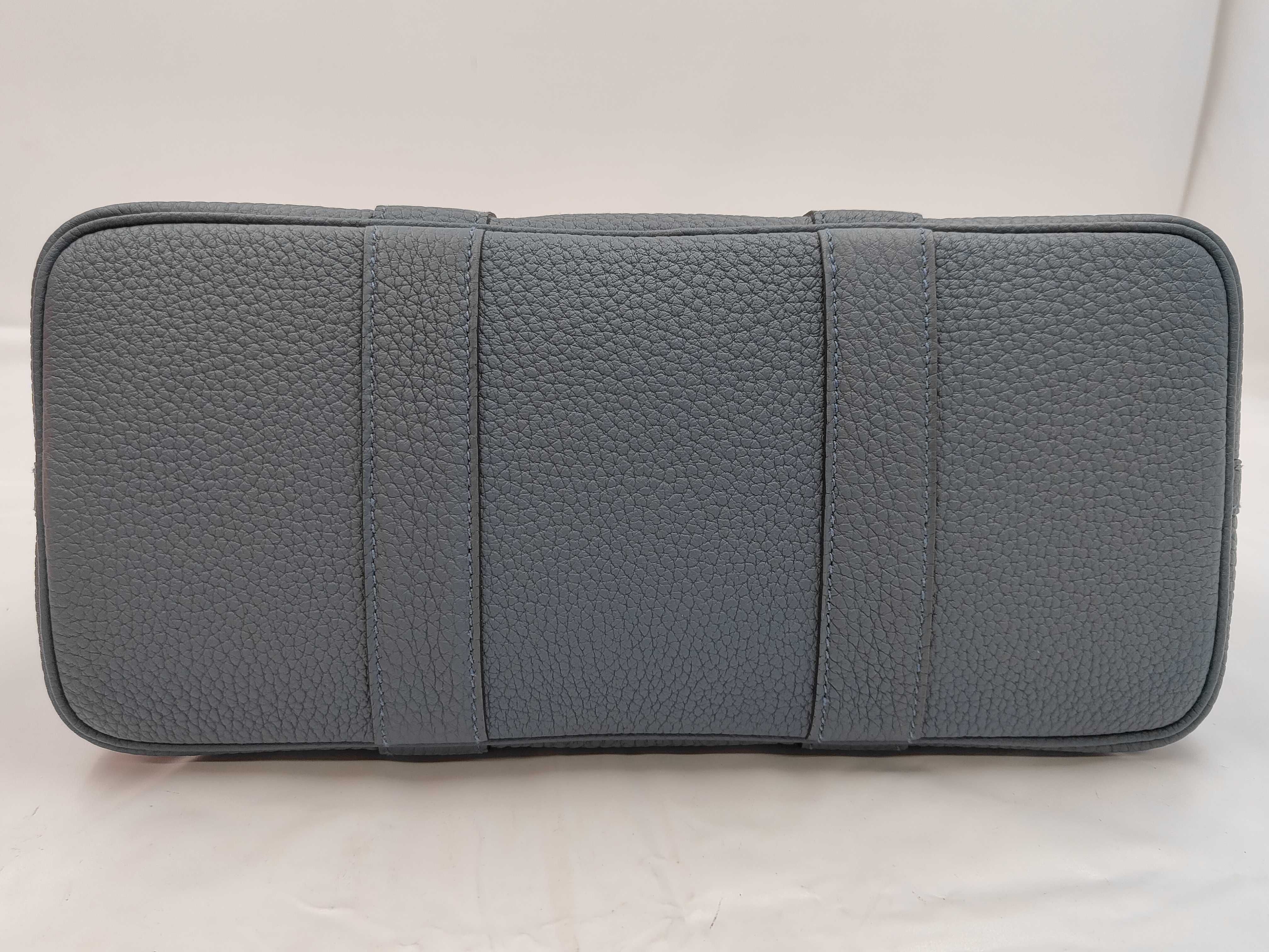 Garden Party 30 TPM Blue Tone Petite Toile Officier Canvas Silver Hardware G Stamp Handbag — view 7