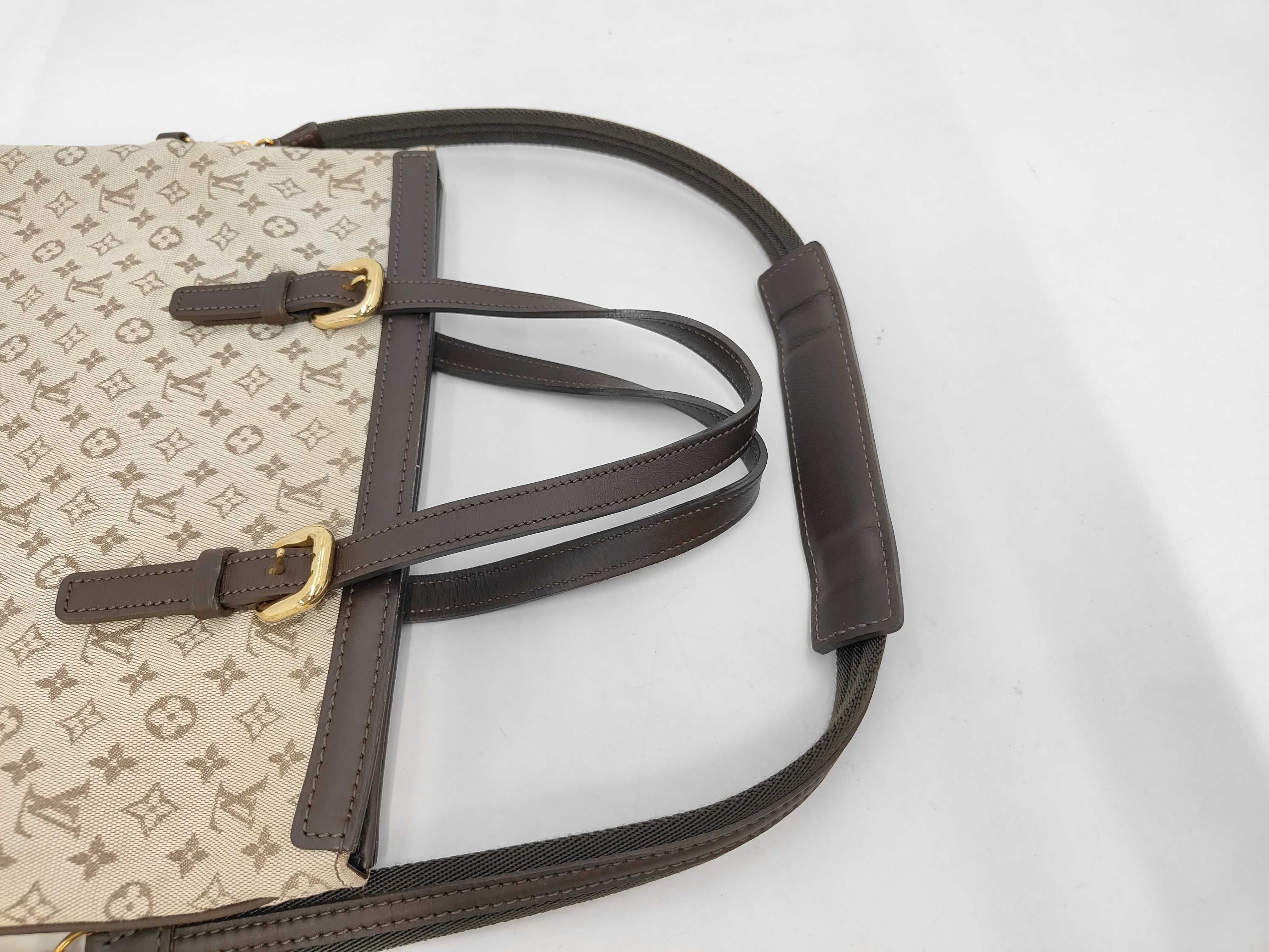 Monogram Mini M92208 Françoise Tote Bag with Shoulder Strap — view 5