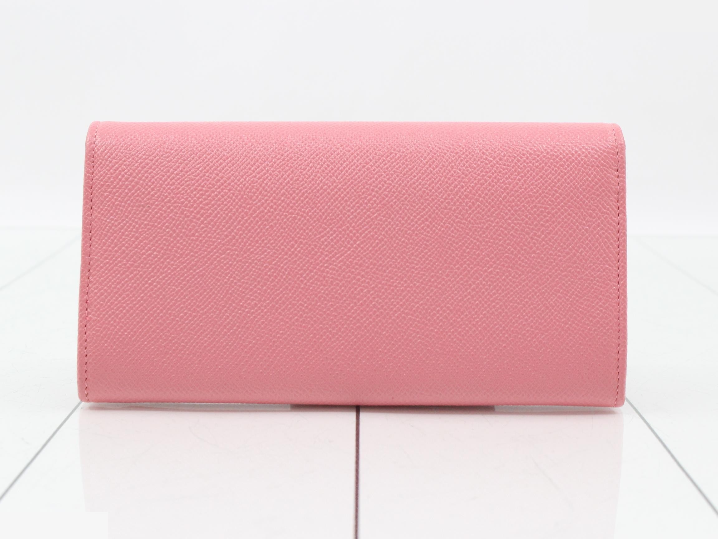 Long Wallet, Unused, Pink — view 2