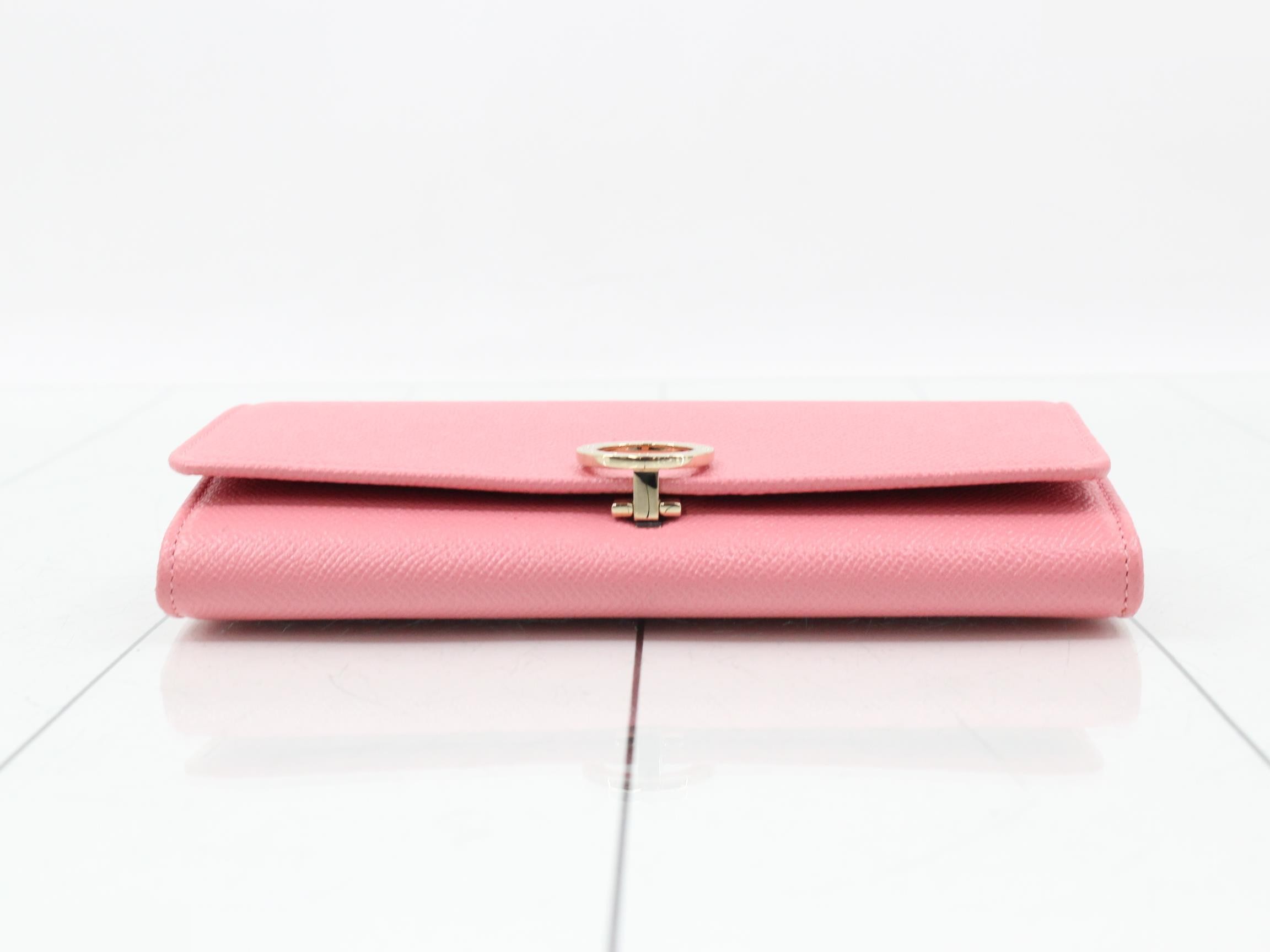 Long Wallet, Unused, Pink — view 3