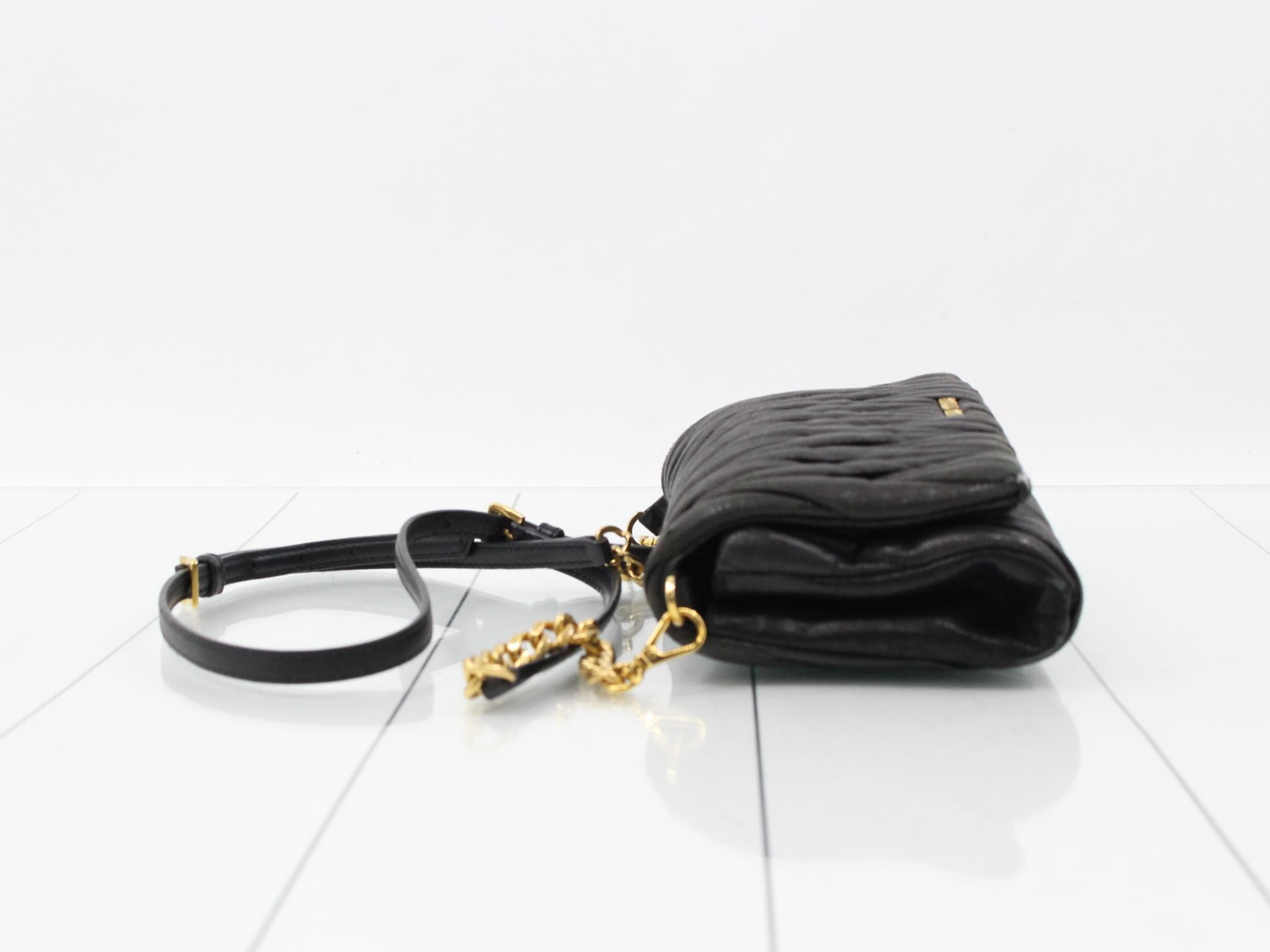Matelassé (Bag) - Shoulder Bag - Black — view 4