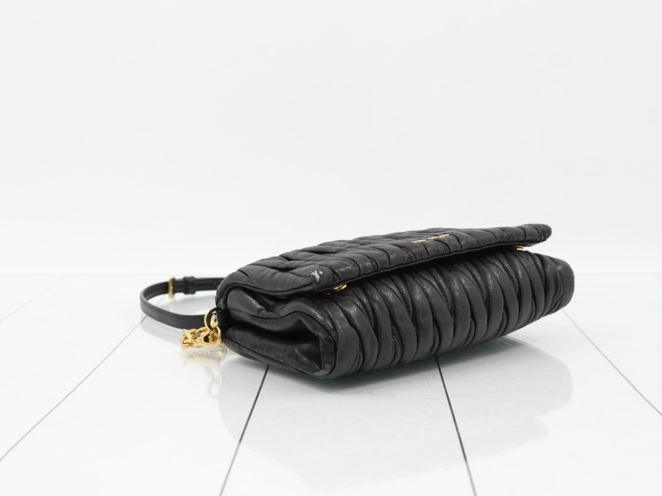 Matelassé (Bag) - Shoulder Bag - Black — view 5