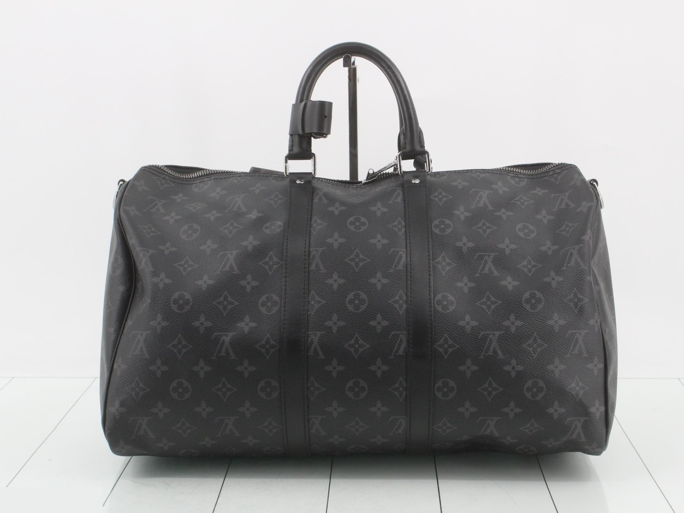 M40569 Keepall Bandoulière 45 Monogram Eclipse — view 2