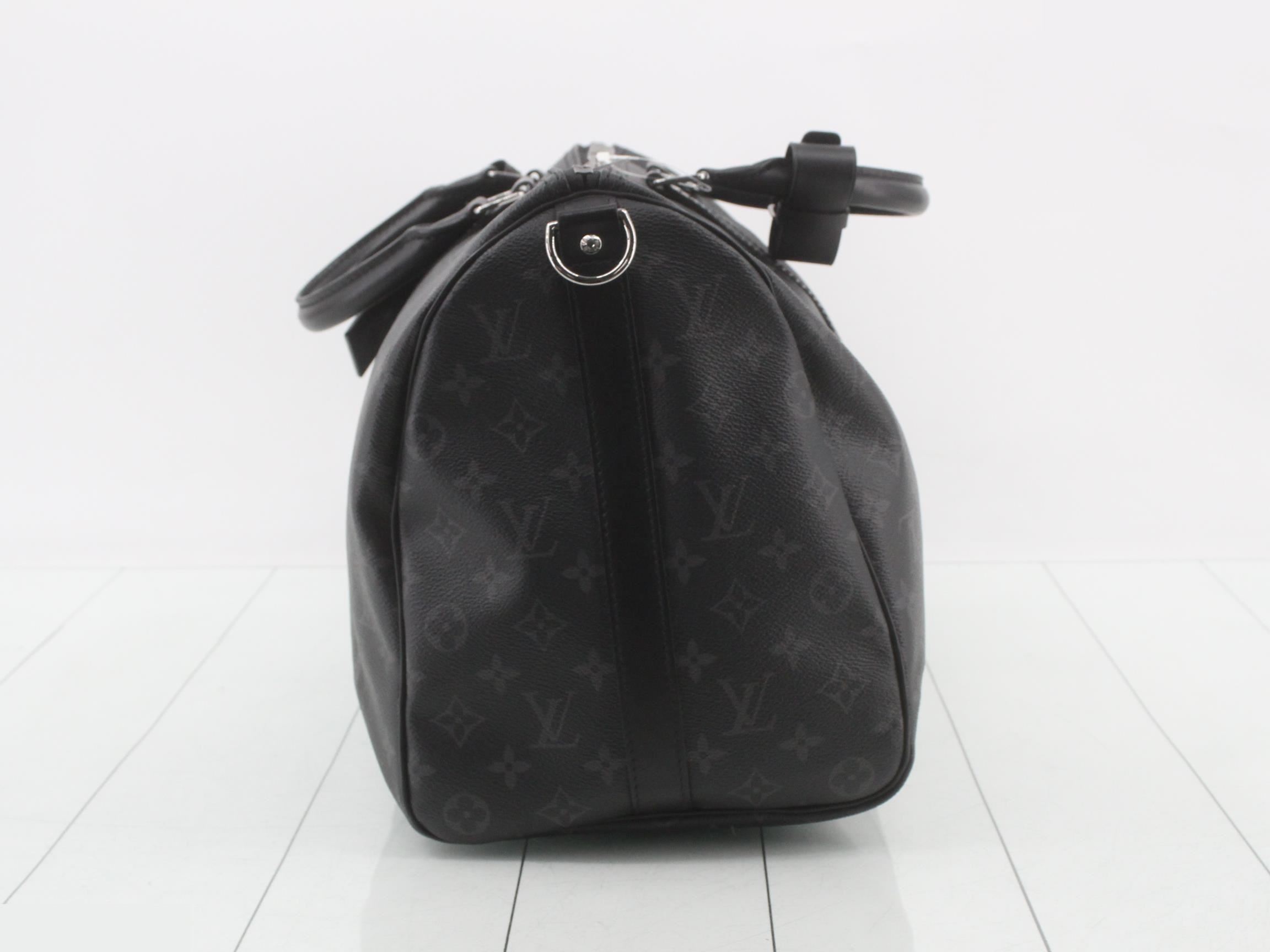 M40569 Keepall Bandoulière 45 Monogram Eclipse — view 3