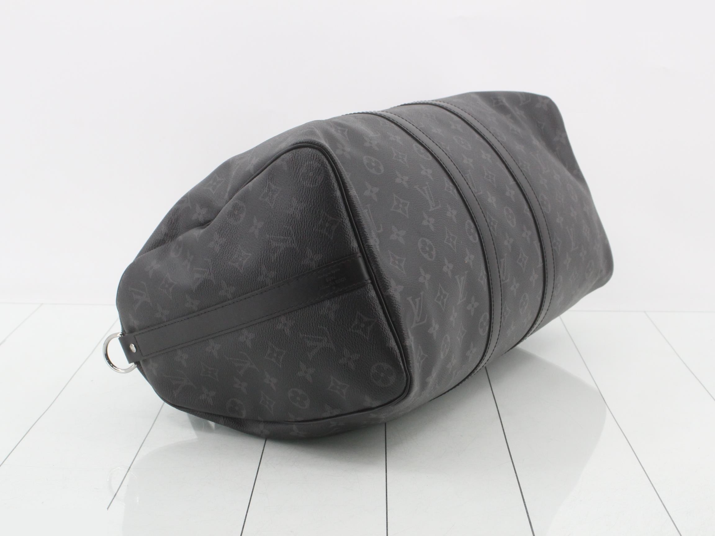 M40569 Keepall Bandoulière 45 Monogram Eclipse — view 5