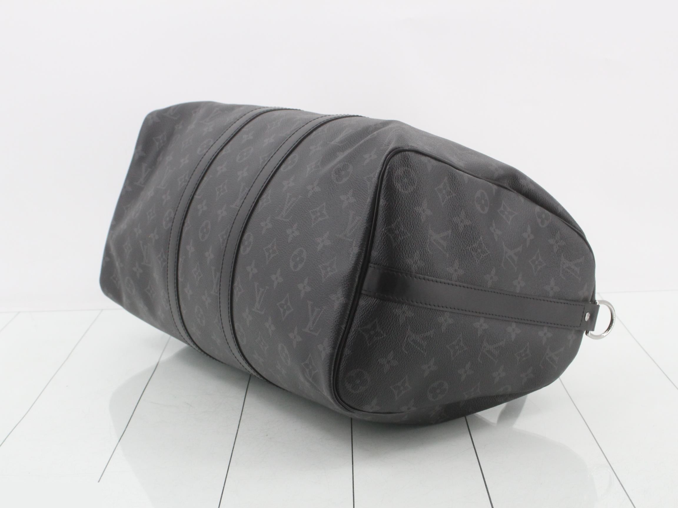 M40569 Keepall Bandoulière 45 Monogram Eclipse — view 6