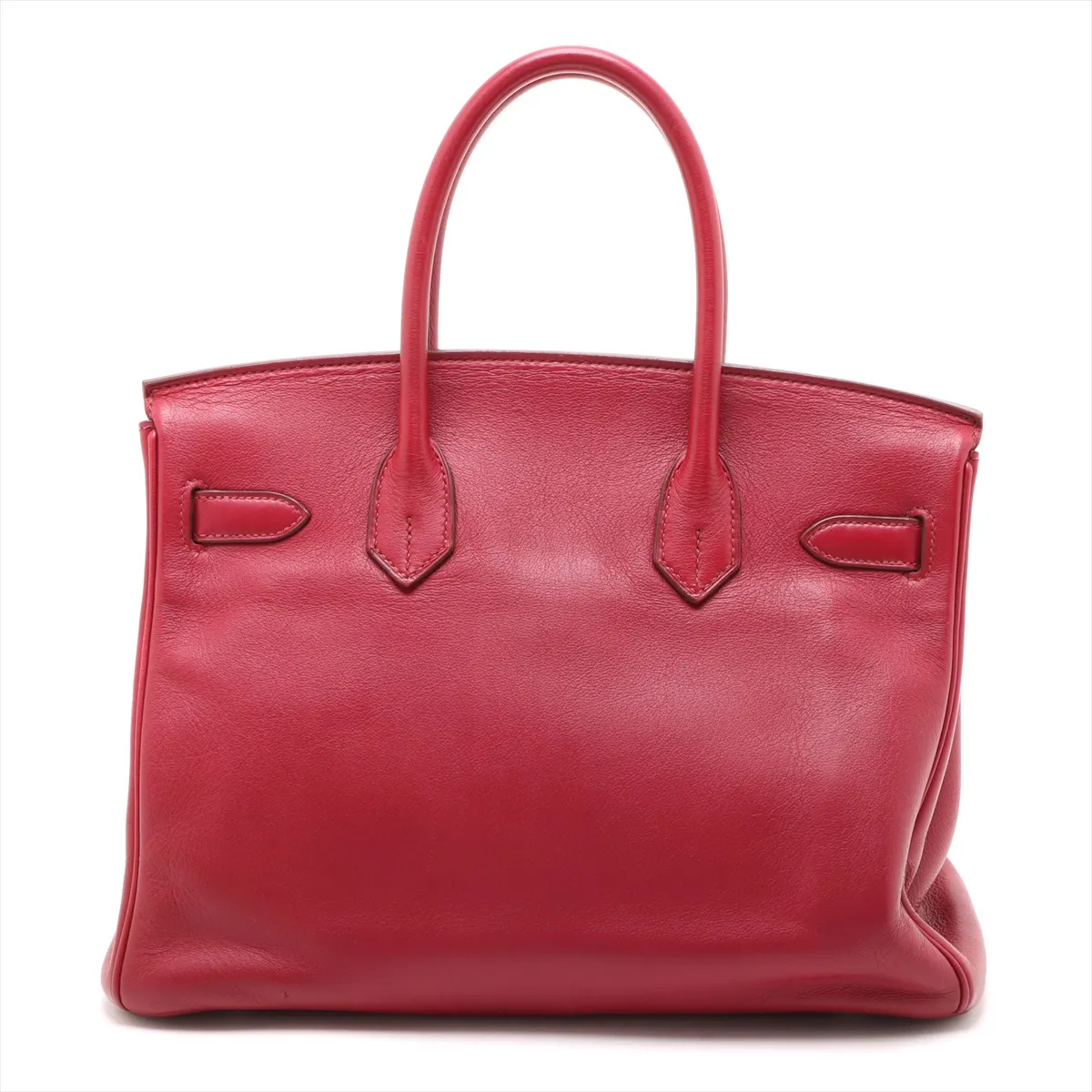 [Individually wrapped] Hermes Birkin 30 Le Tourne Vaux Swift Ruby Silver Hardware N:2010 — view 2