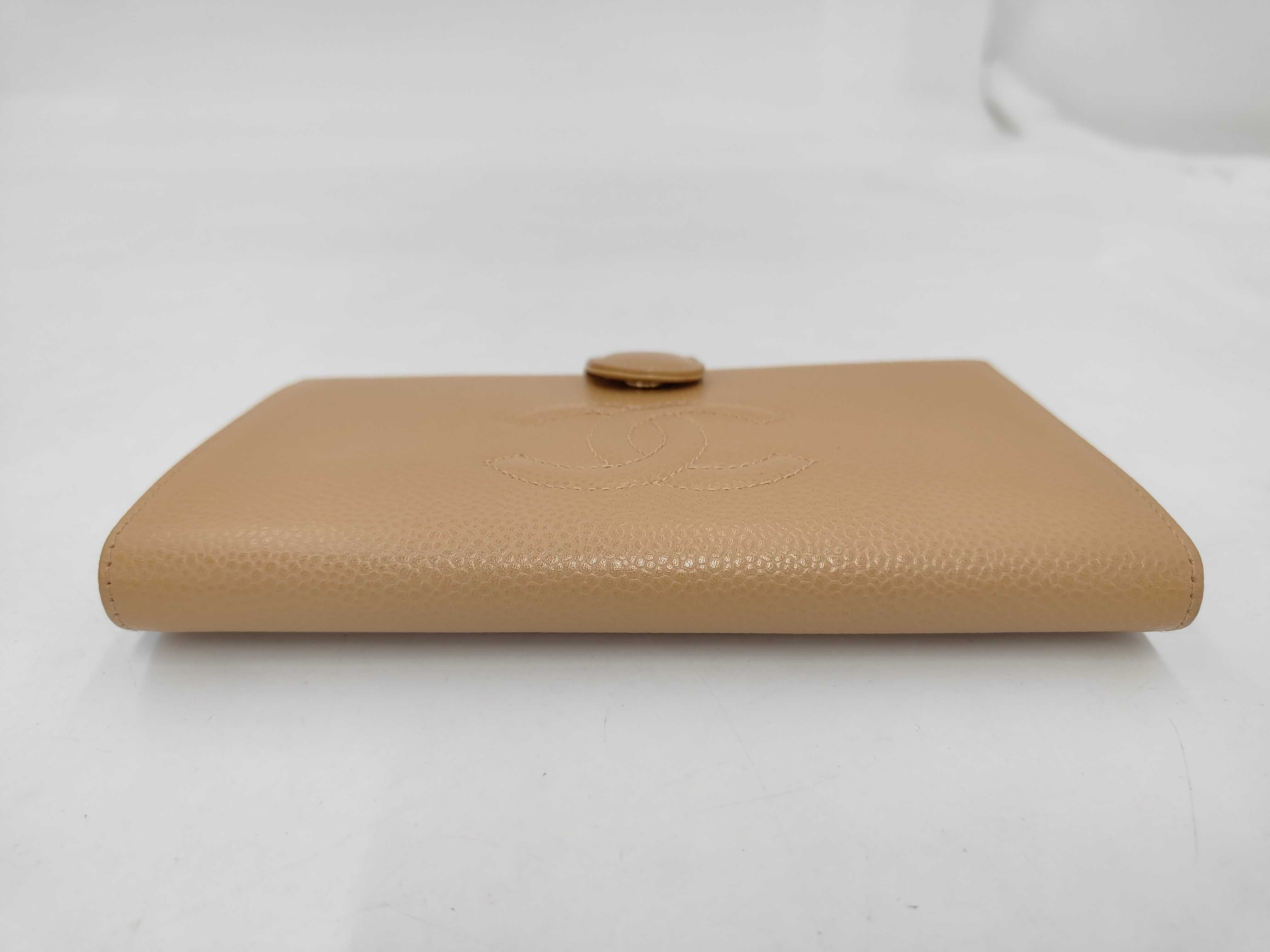 wallet, Chanel long wallet, 10161639, Coco Mark, beige, with box and guarantee card. — view 3