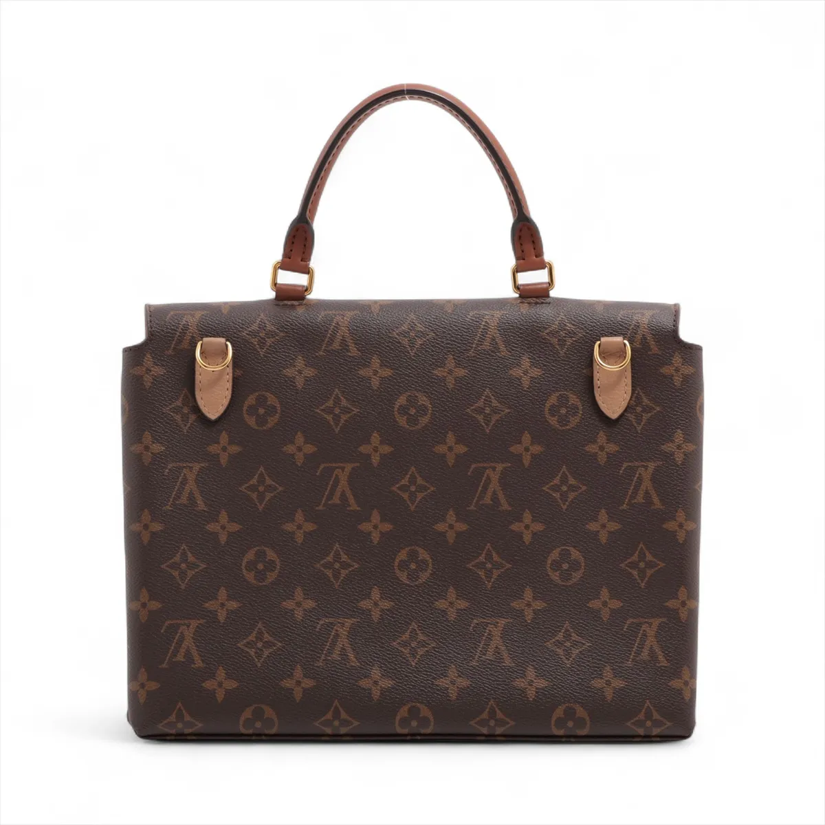 Monogram x Leather Marignan M44257 AR5129 Brown x Beige RFID reaction available — view 2