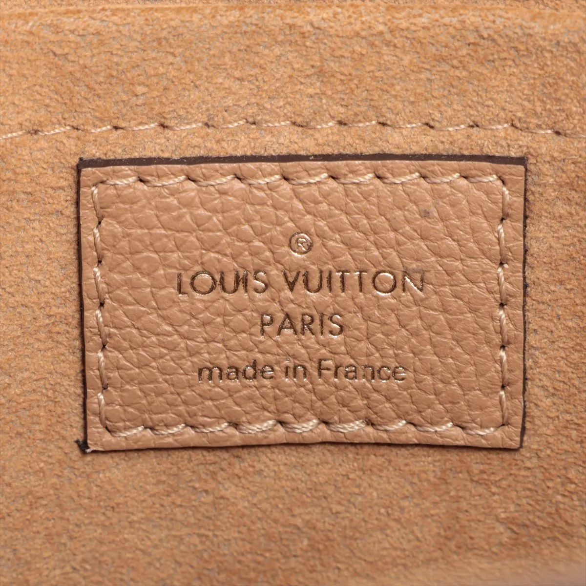 Monogram x Leather Marignan M44257 AR5129 Brown x Beige RFID reaction available — view 13