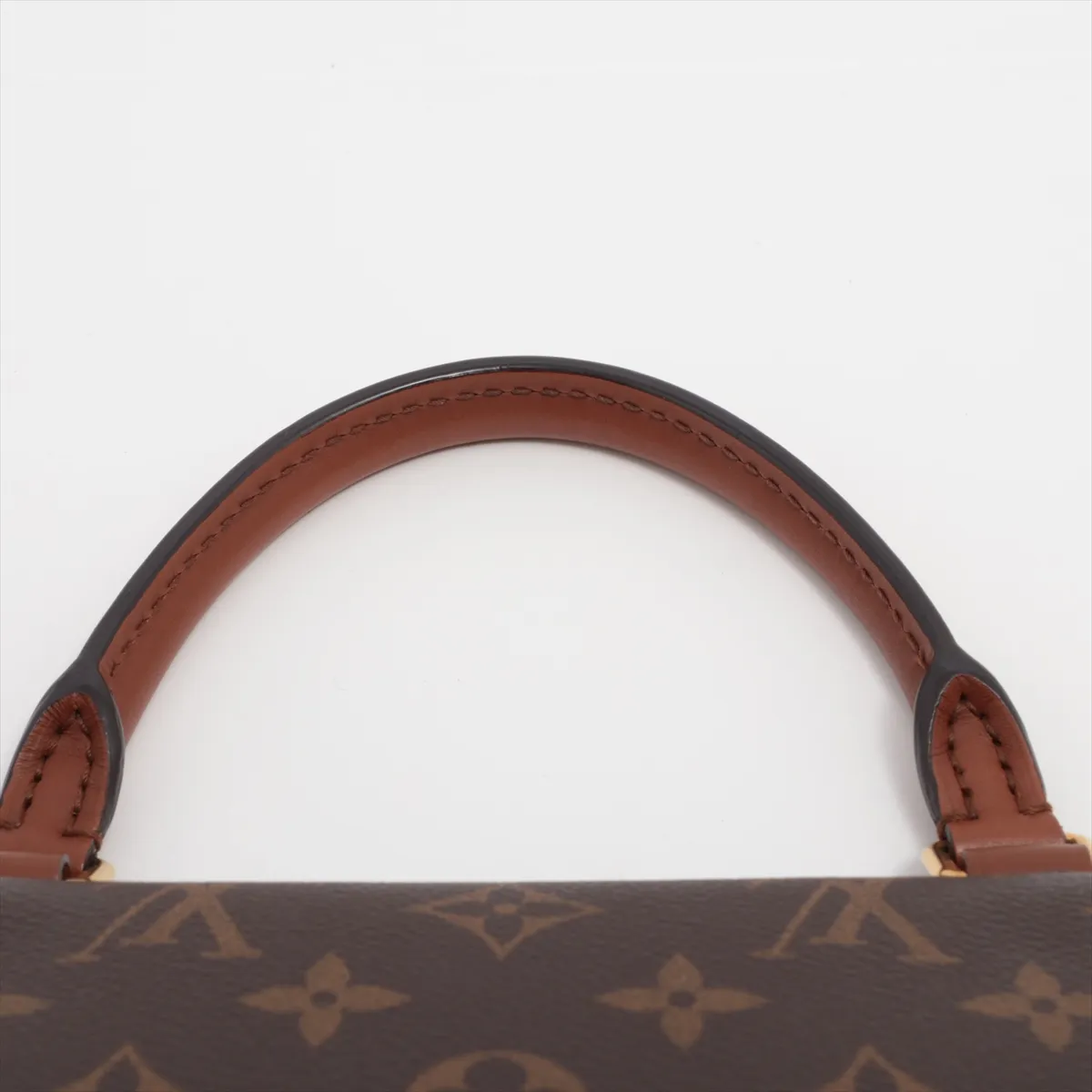 Monogram x Leather Marignan M44257 AR5129 Brown x Beige RFID reaction available — view 6