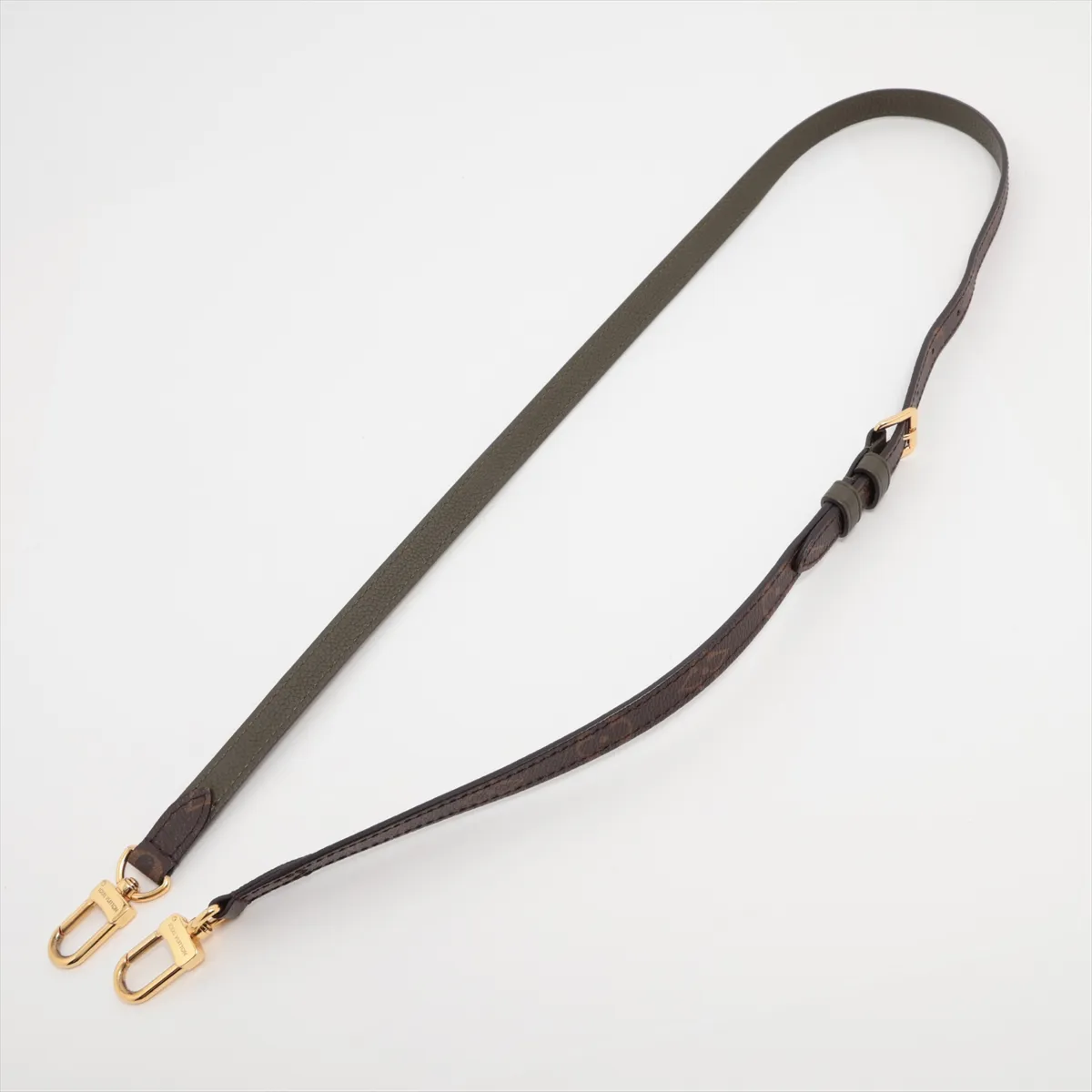 Monogram x Leather Marignan M44257 AR5129 Brown x Beige RFID reaction available — view 7