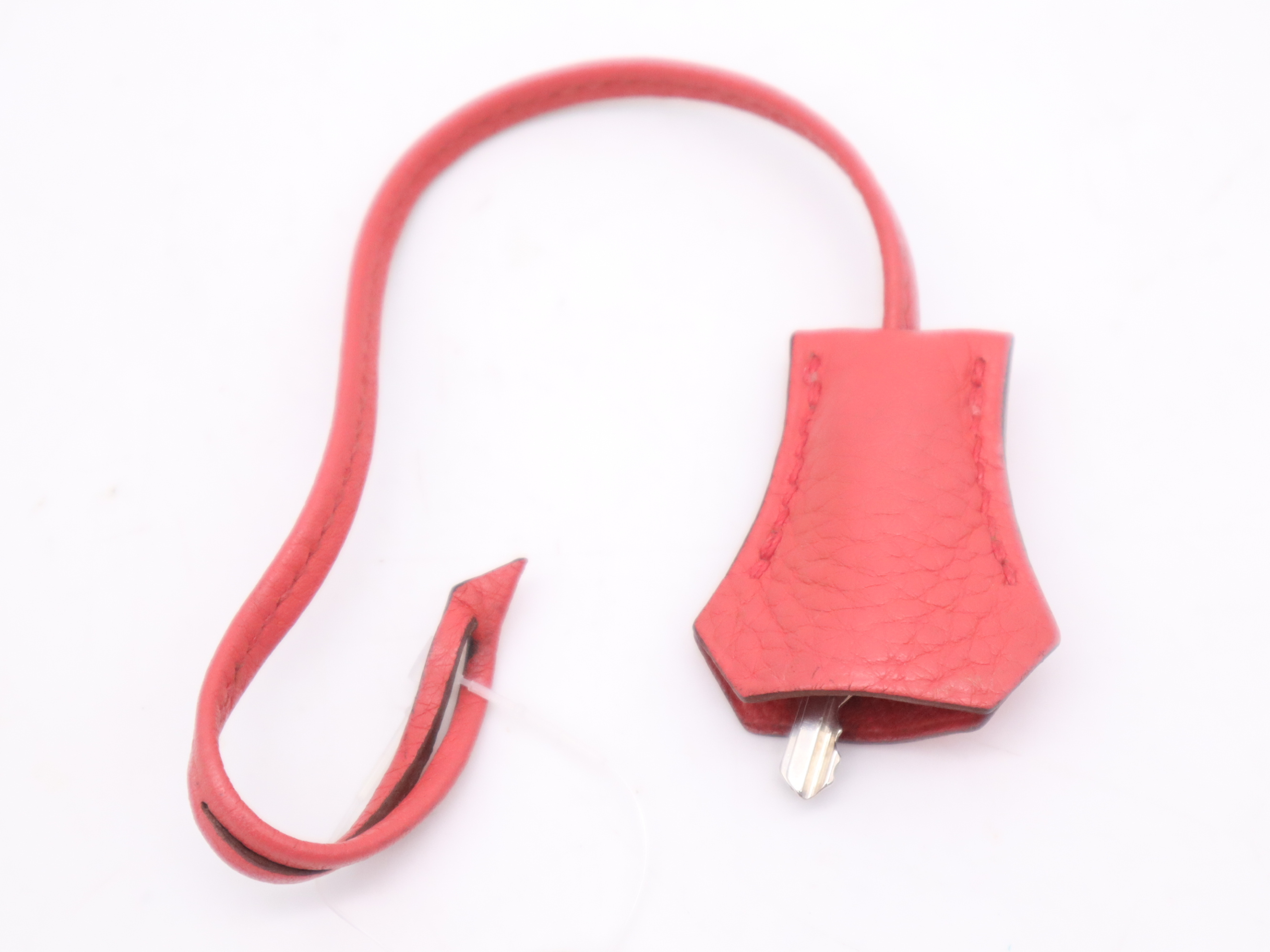 Togo Birkin 30 Pink Handbag with Padlock, 2 Keys, Clochette, and Dust Bag. M Stamp. 2009. — view 13