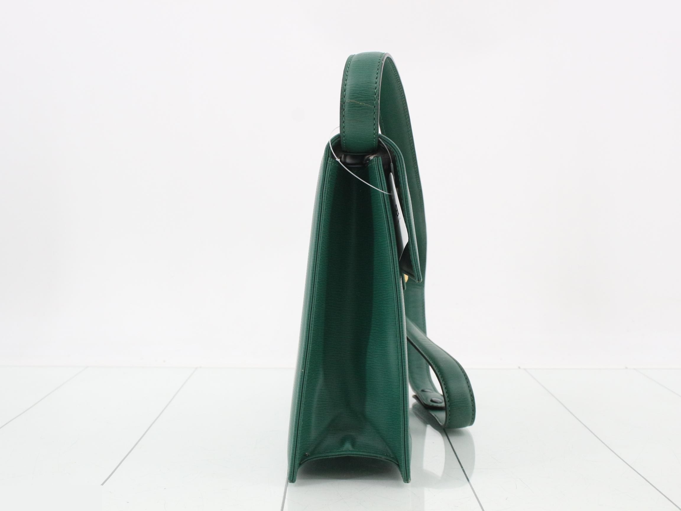 Vintage shoulder bag, green — view 4
