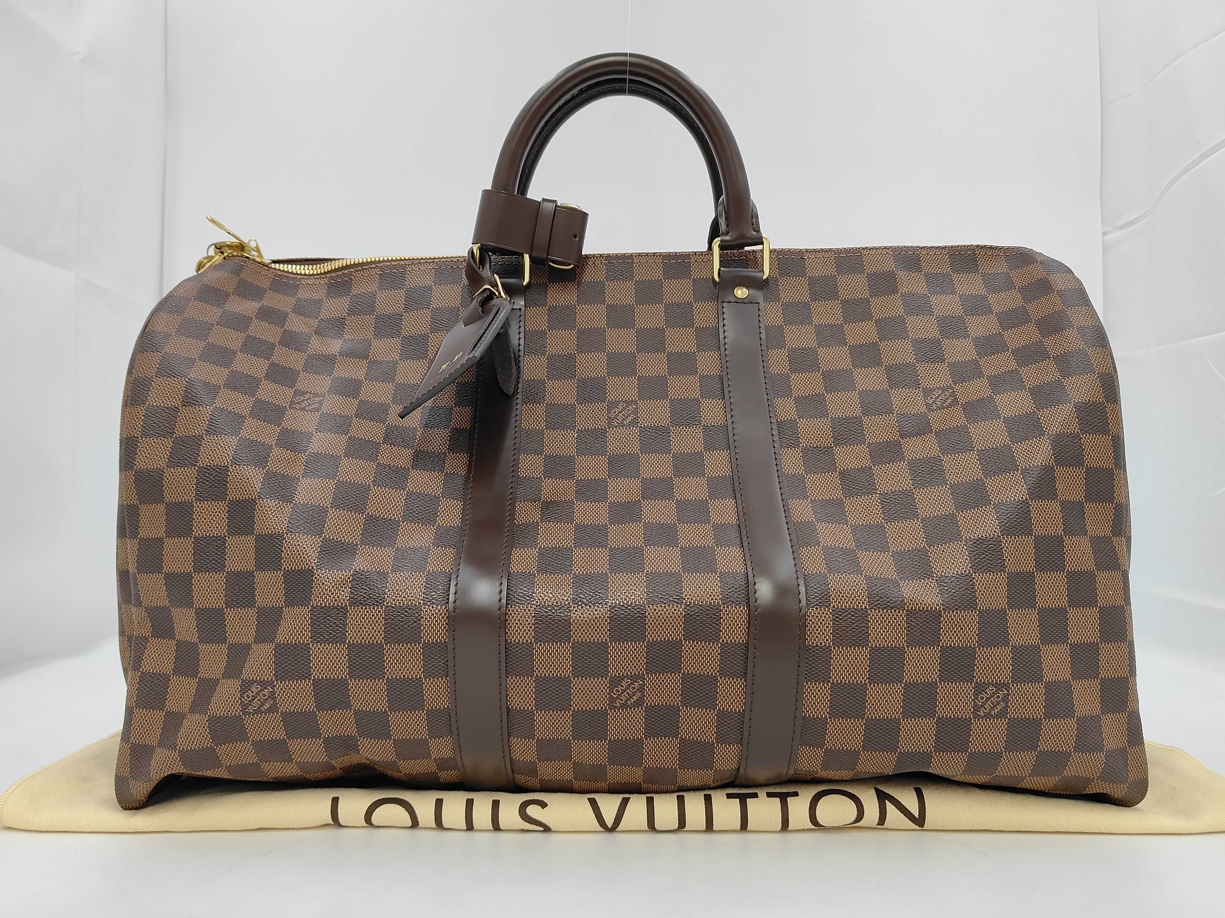 Damier N41427 Keepall 50 Boston Bag
