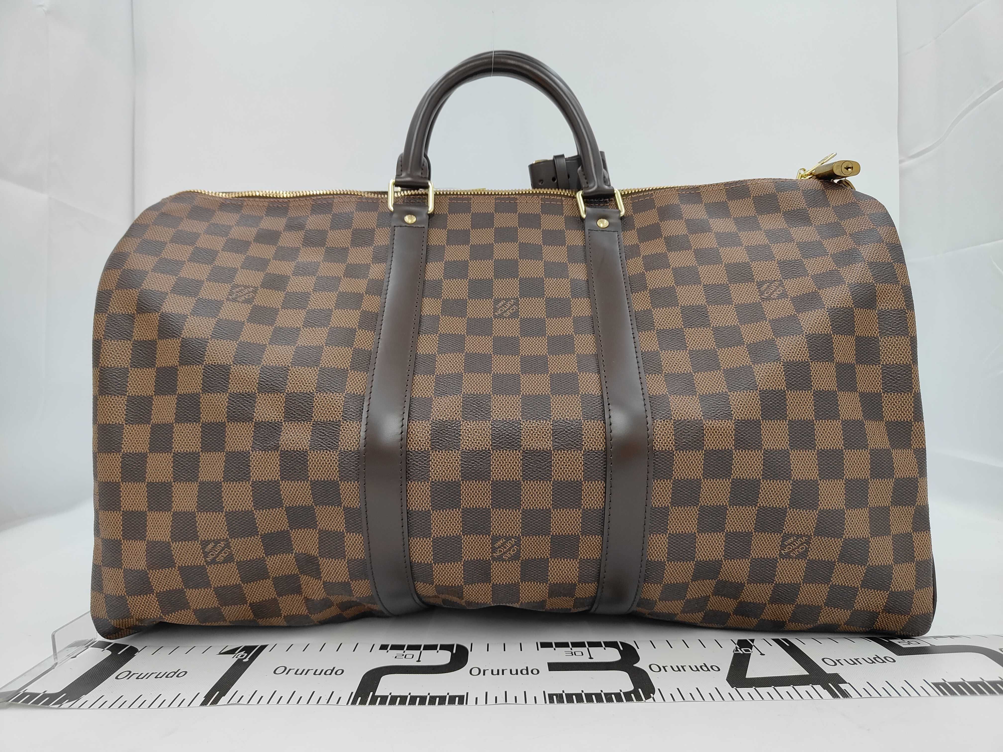 Damier N41427 Keepall 50 Boston Bag — view 2