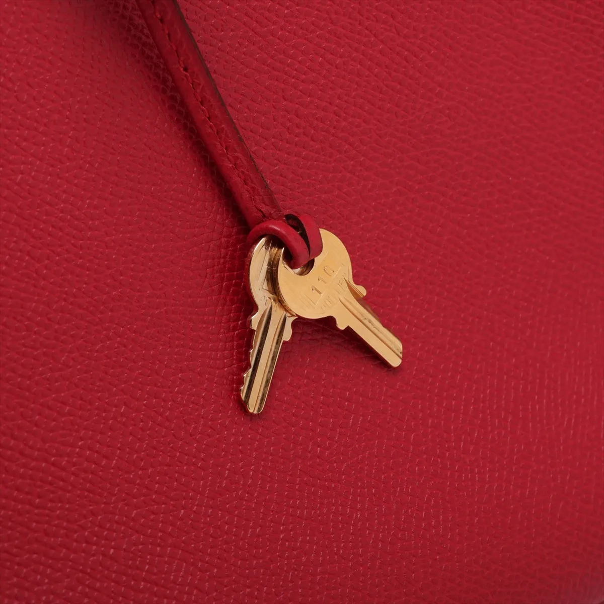 [Individually packaged] Hermes Birkin 40 Letournée Veau Epsom Rouge Vif Gold Hardware G: 2003 — view 11