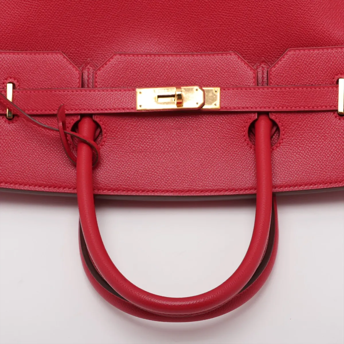 [Individually packaged] Hermes Birkin 40 Letournée Veau Epsom Rouge Vif Gold Hardware G: 2003 — view 5