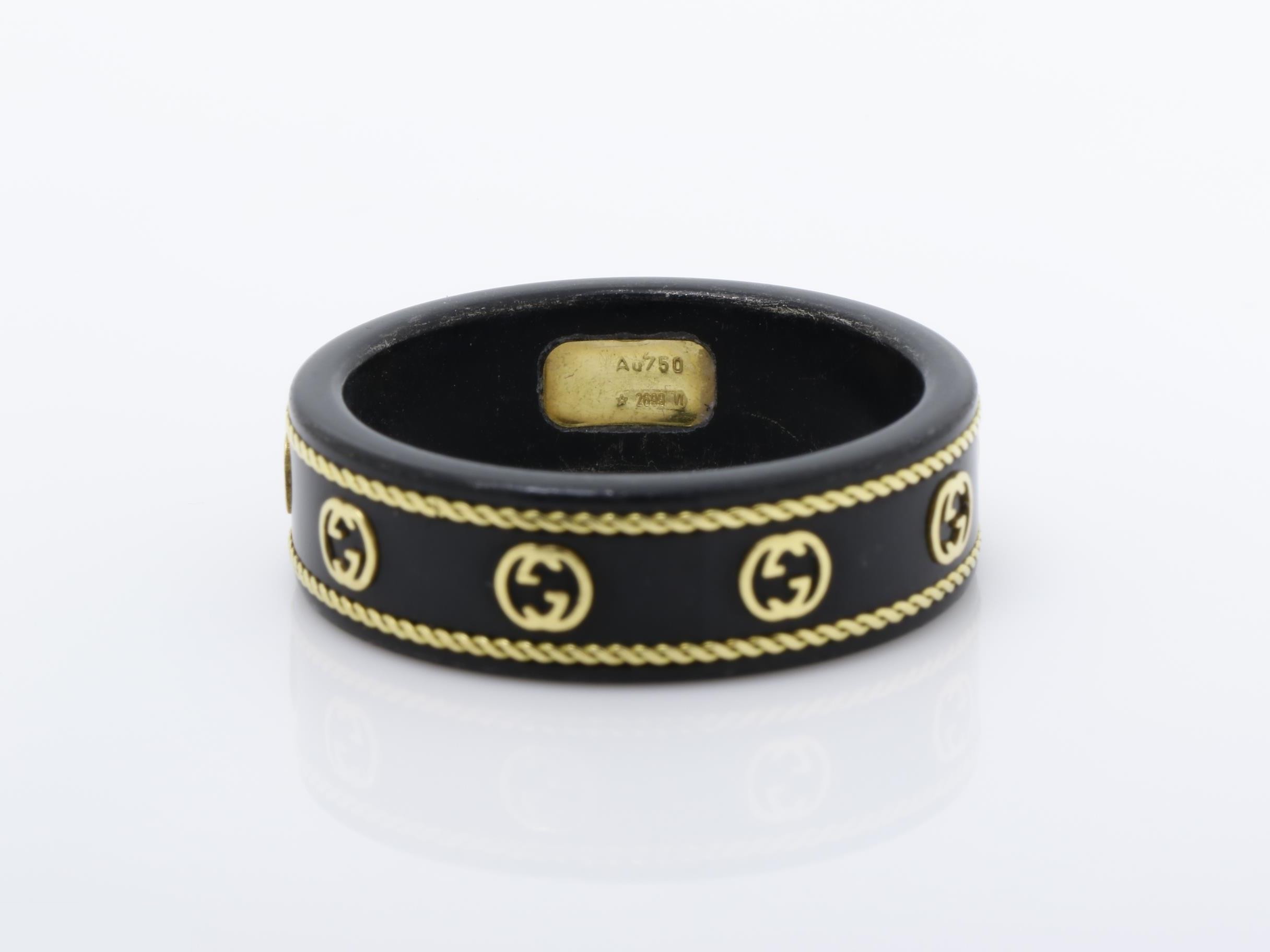 Yellow gold interlocking G Au750YG x METAL 3.0g — view 4