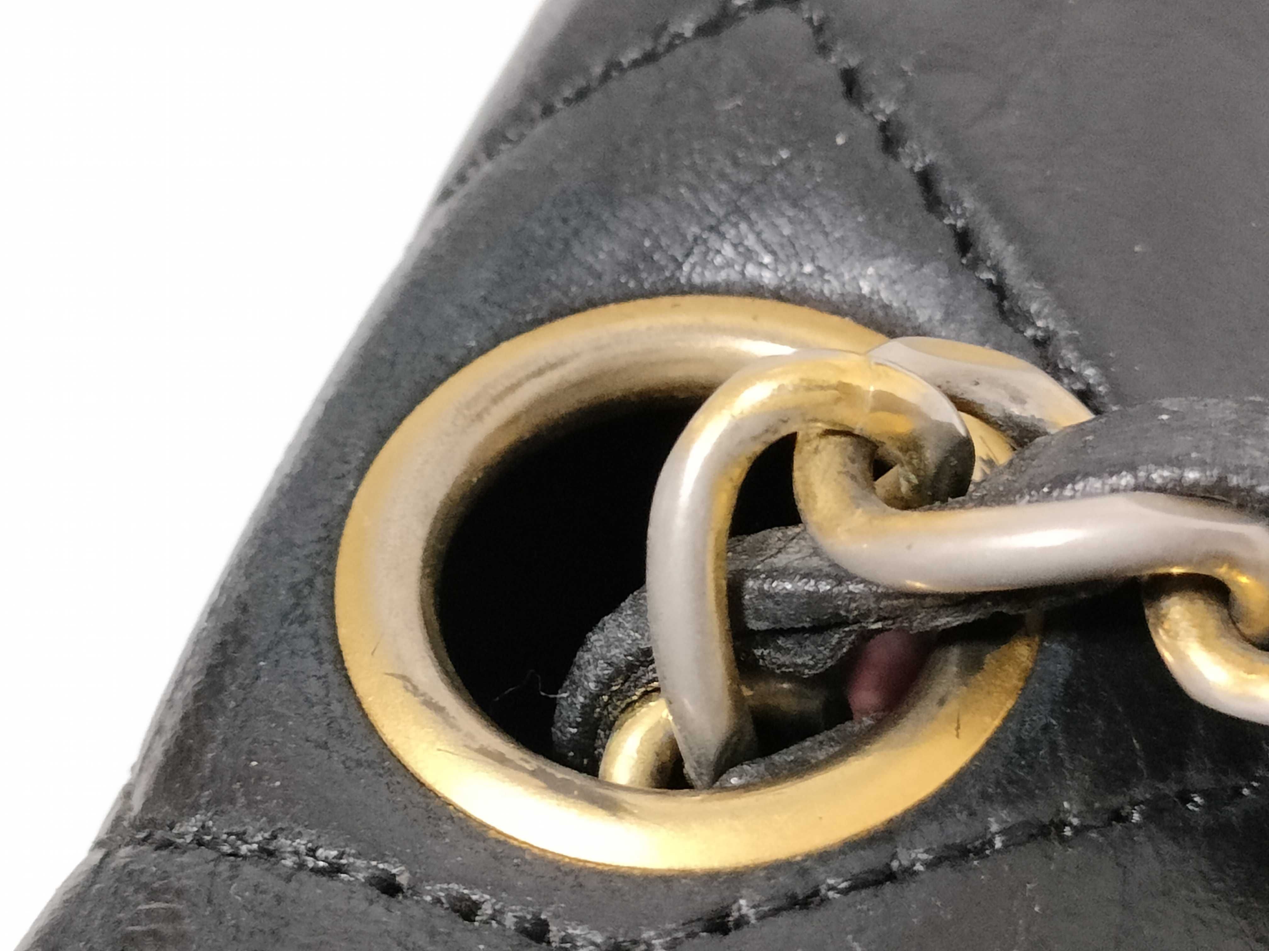Lambskin Matelassé Chain Shoulder Bag — view 5
