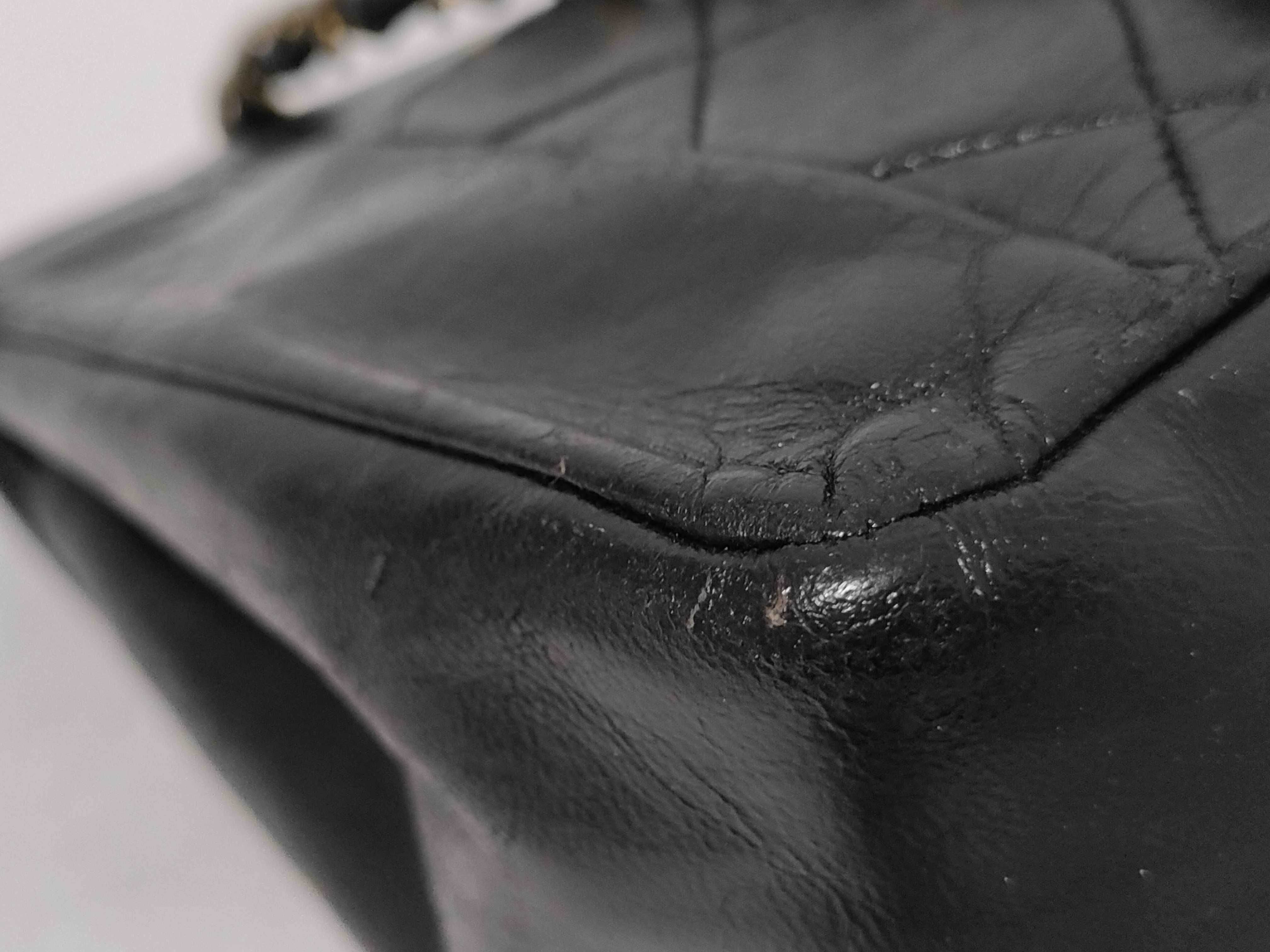 Lambskin Matelassé Chain Shoulder Bag — view 6