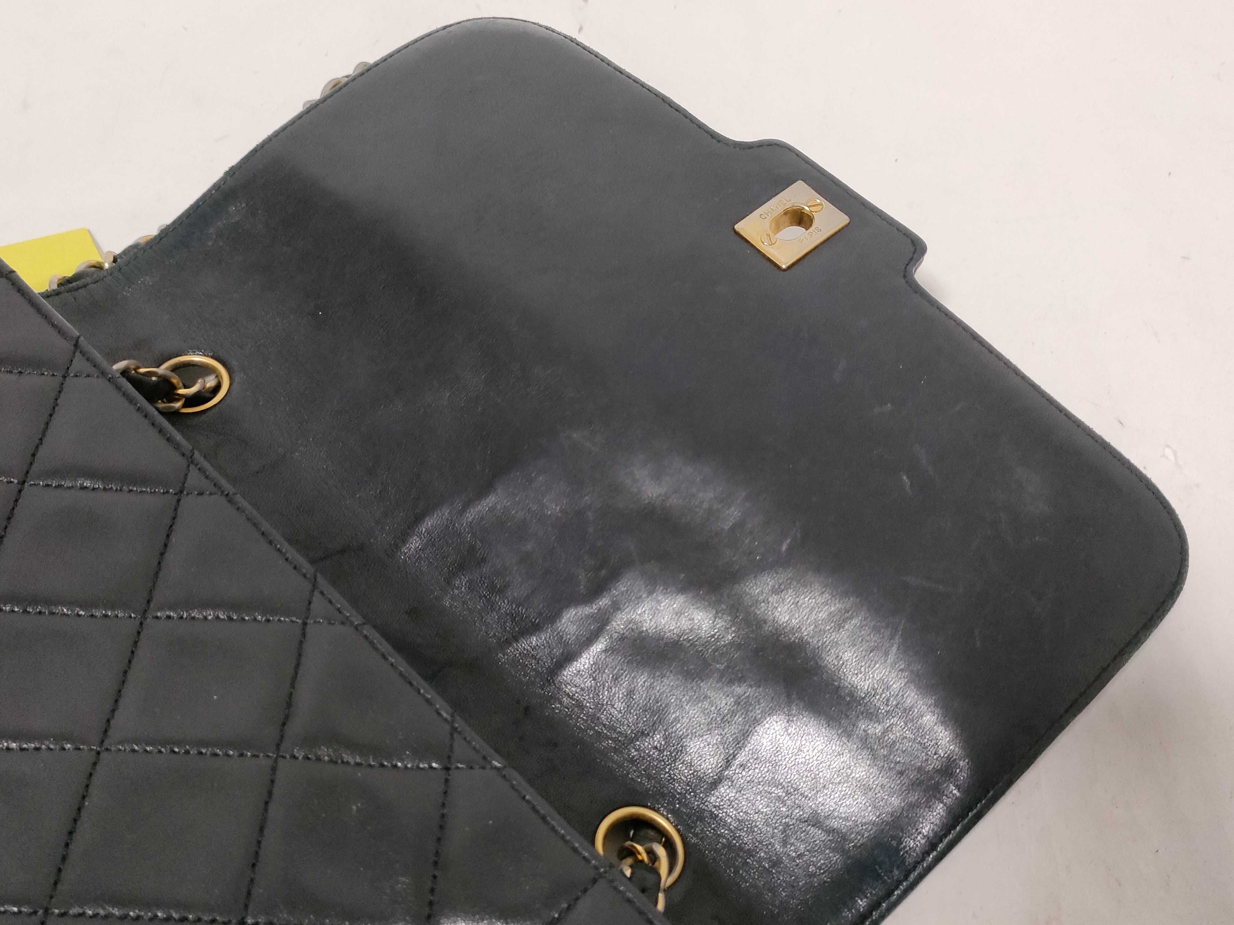Lambskin Matelassé Chain Shoulder Bag — view 10