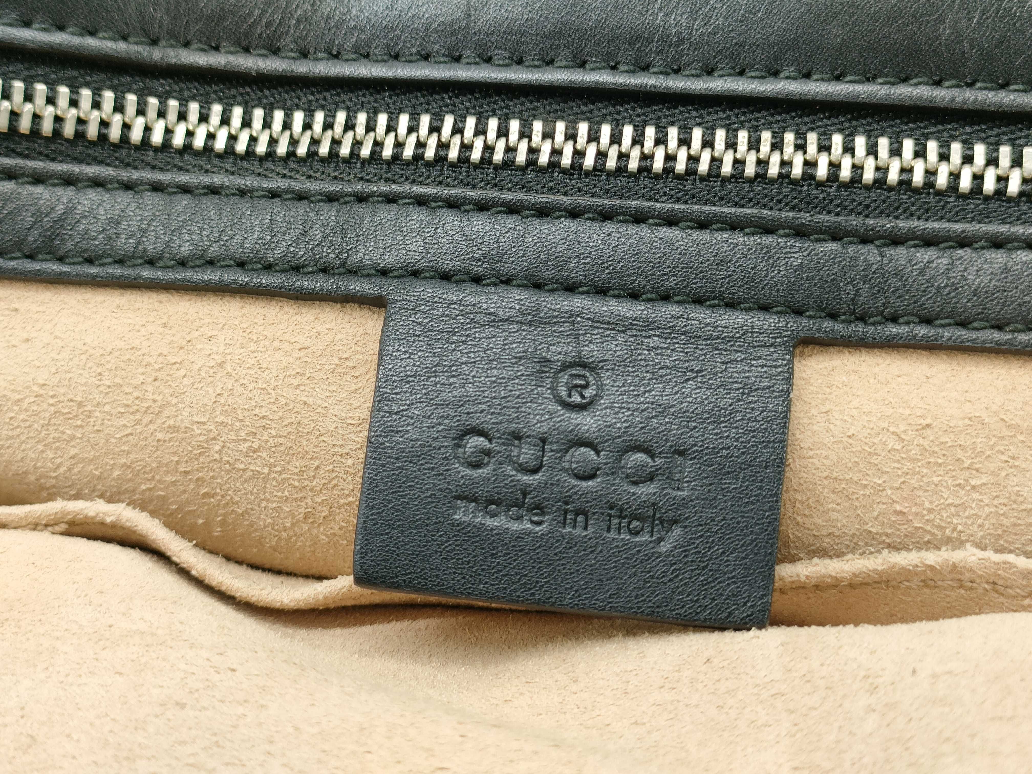 Dionysus handbag in black calfskin — view 12