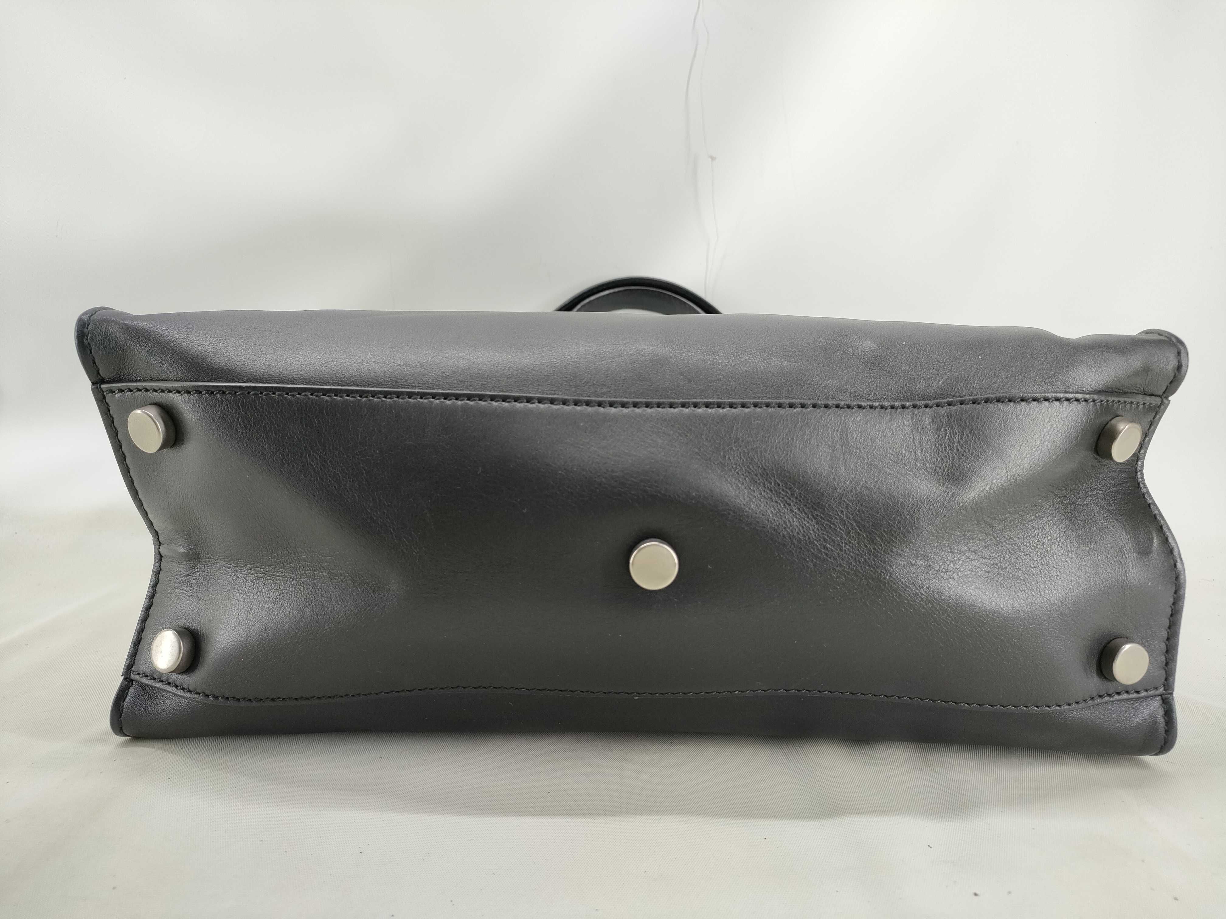 Dionysus handbag in black calfskin — view 3