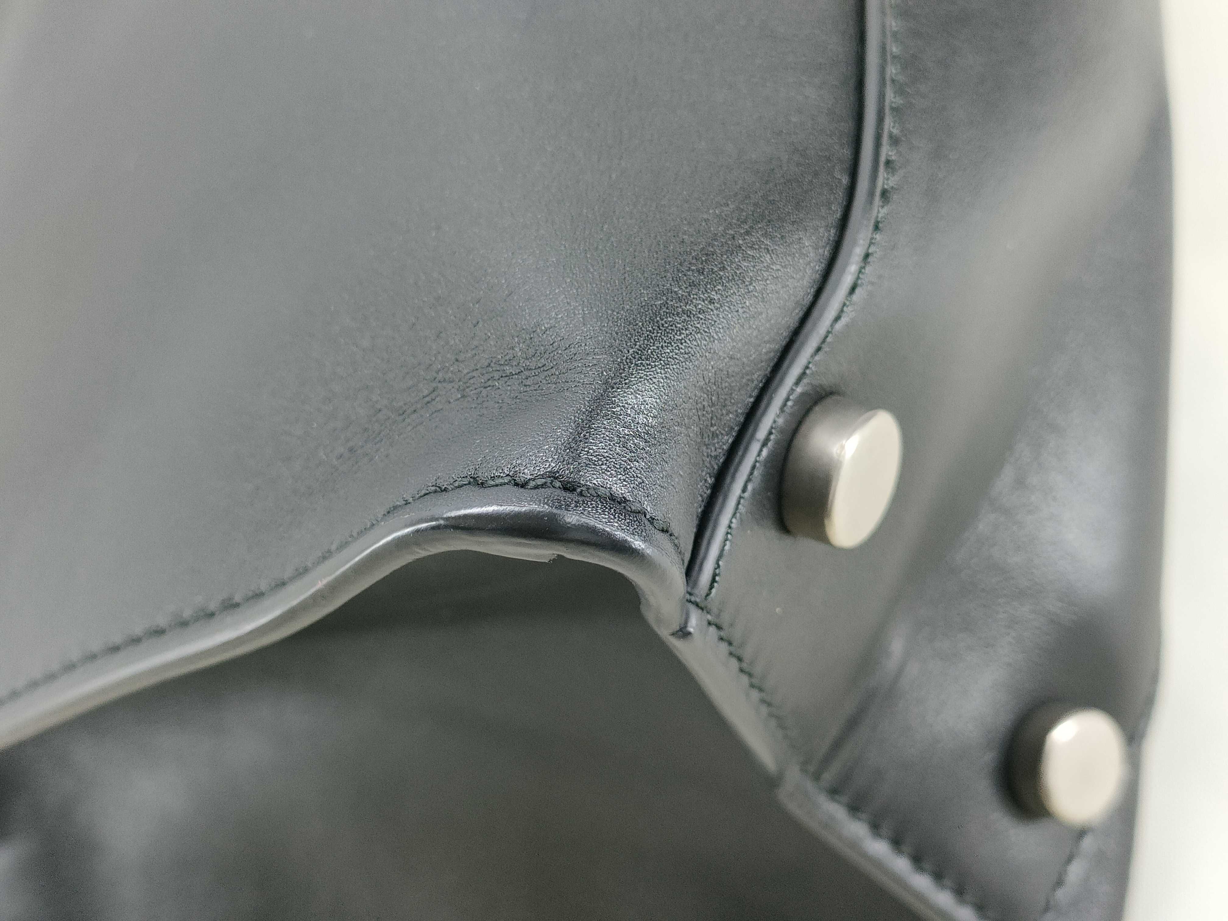 Dionysus handbag in black calfskin — view 4
