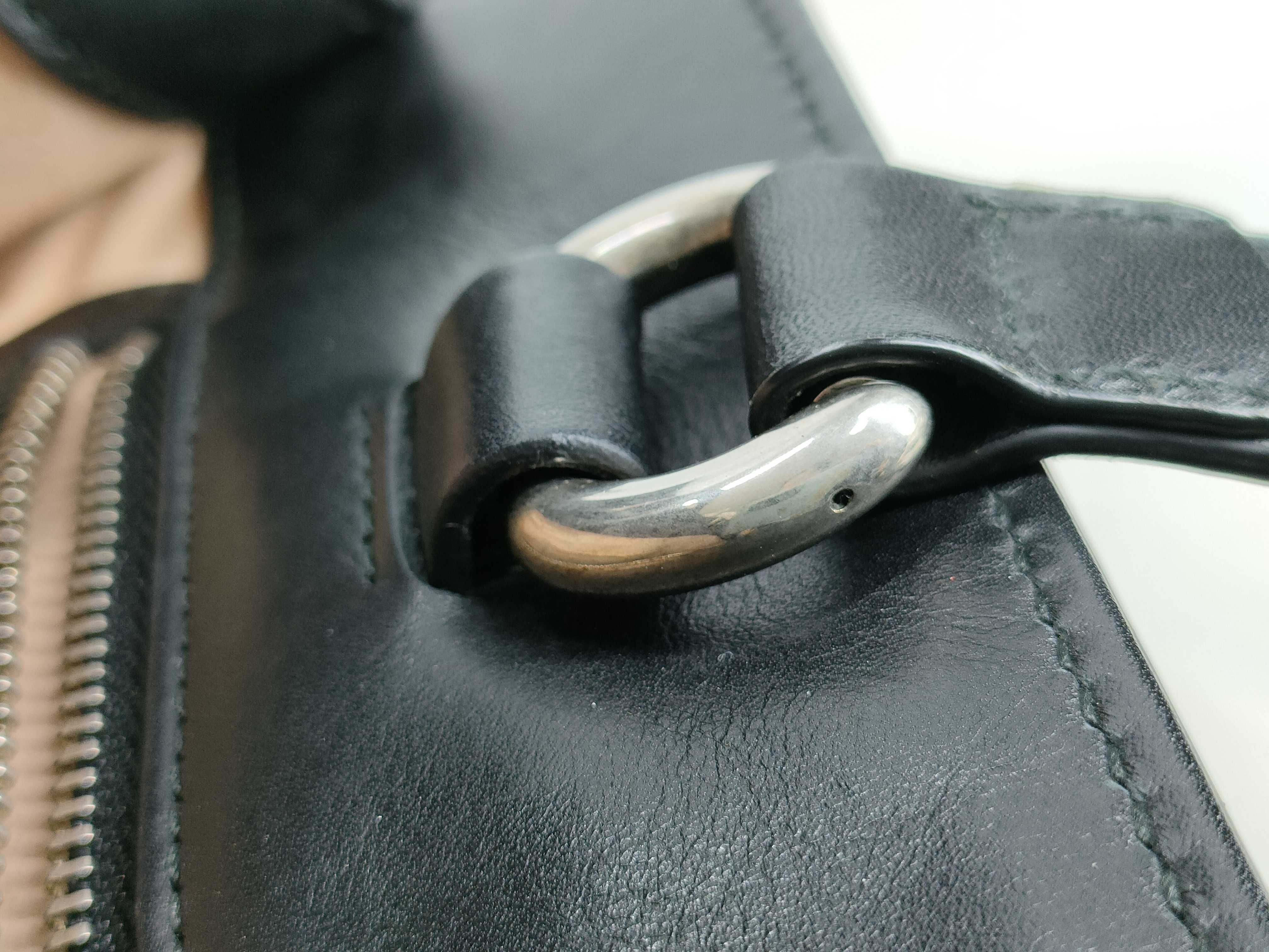 Dionysus handbag in black calfskin — view 7