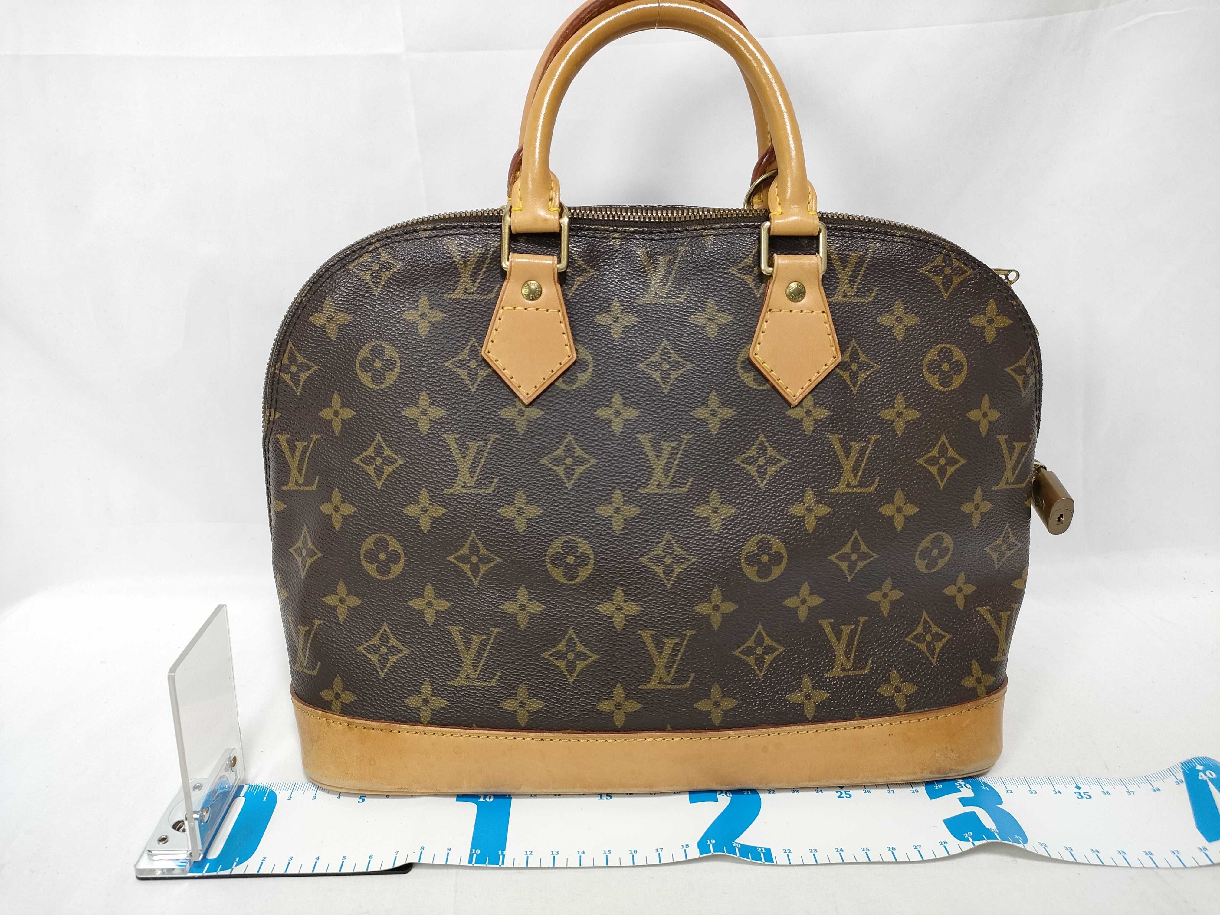 Monogram Alma 2-way handbag with shoulder strap — view 2