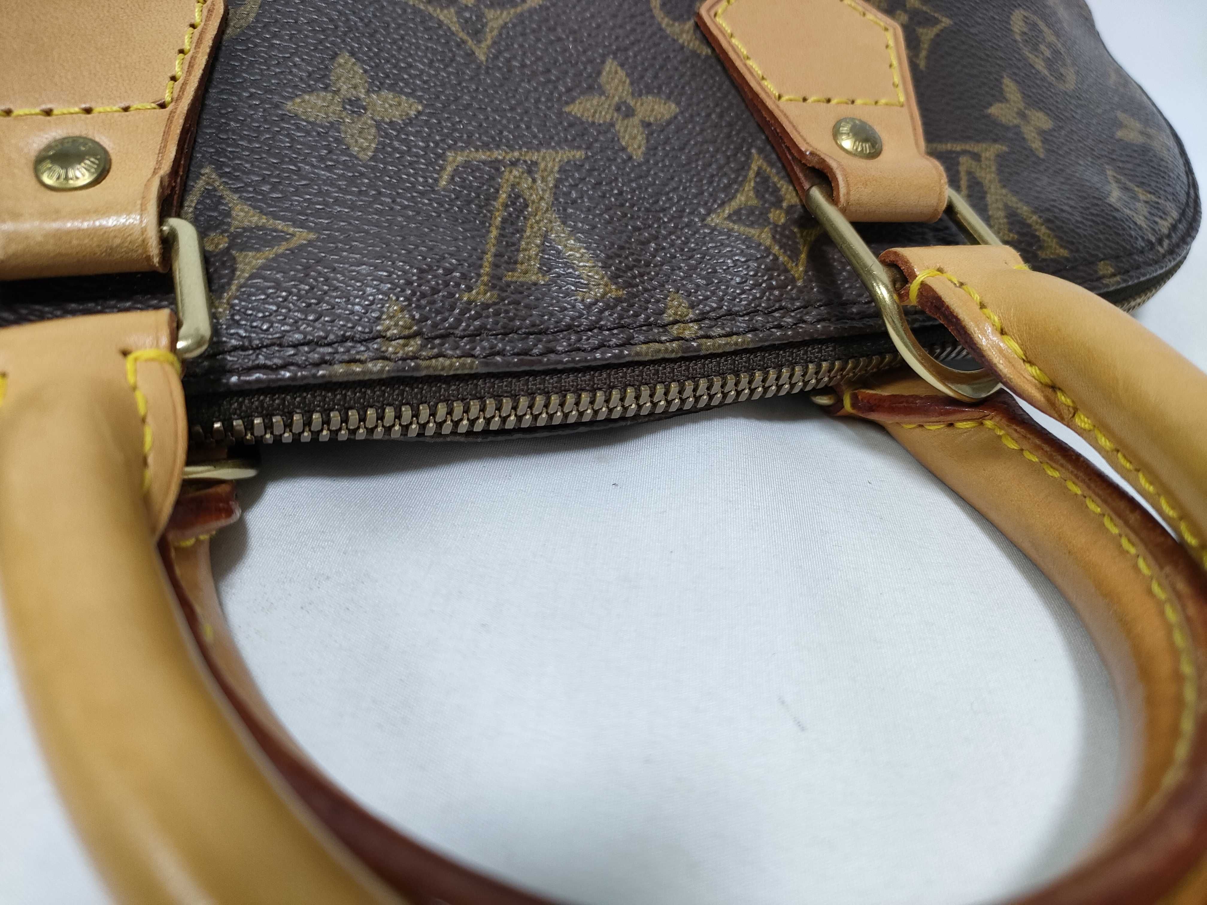 Monogram Alma 2-way handbag with shoulder strap — view 12