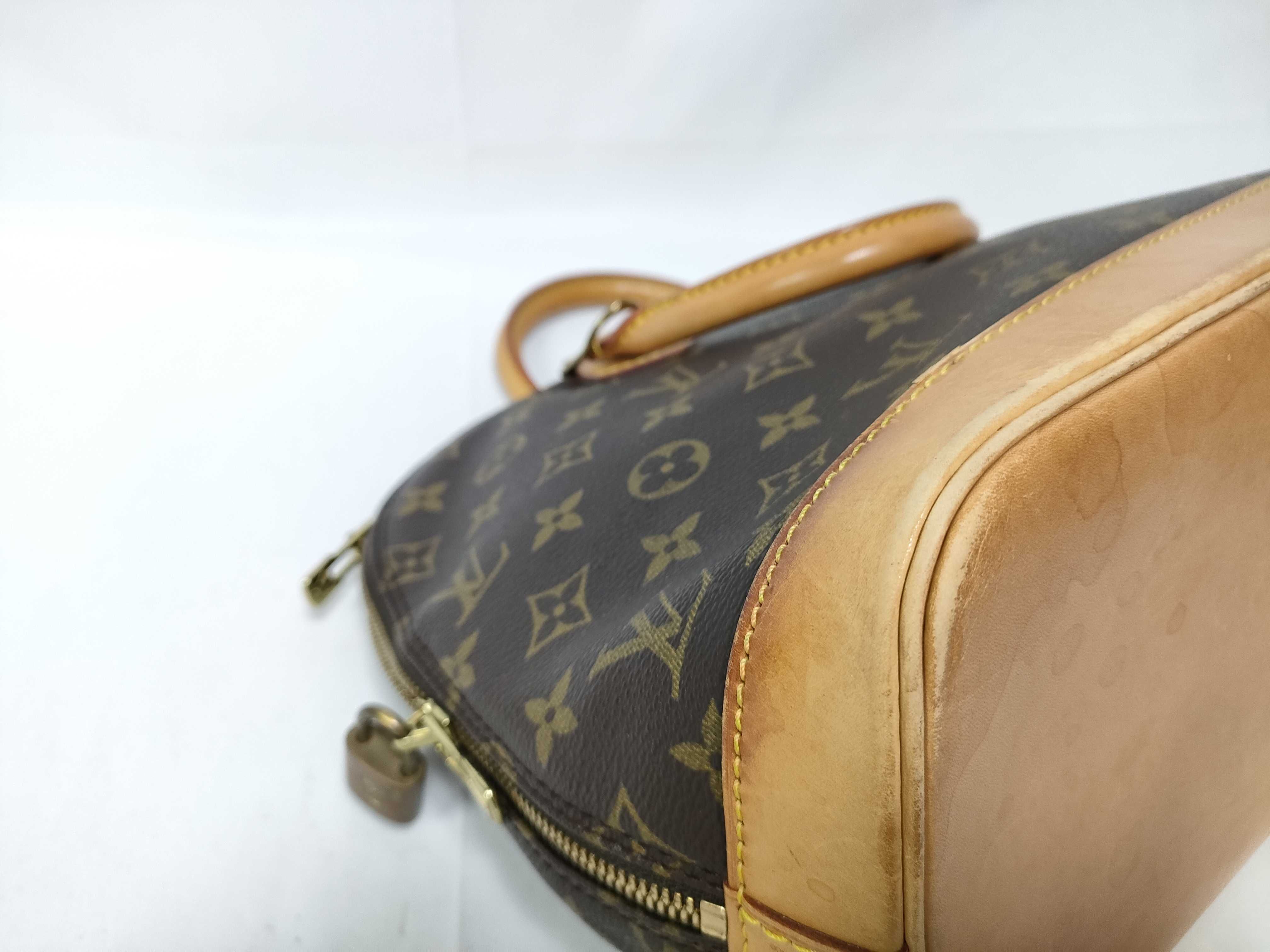 Monogram Alma 2-way handbag with shoulder strap — view 5
