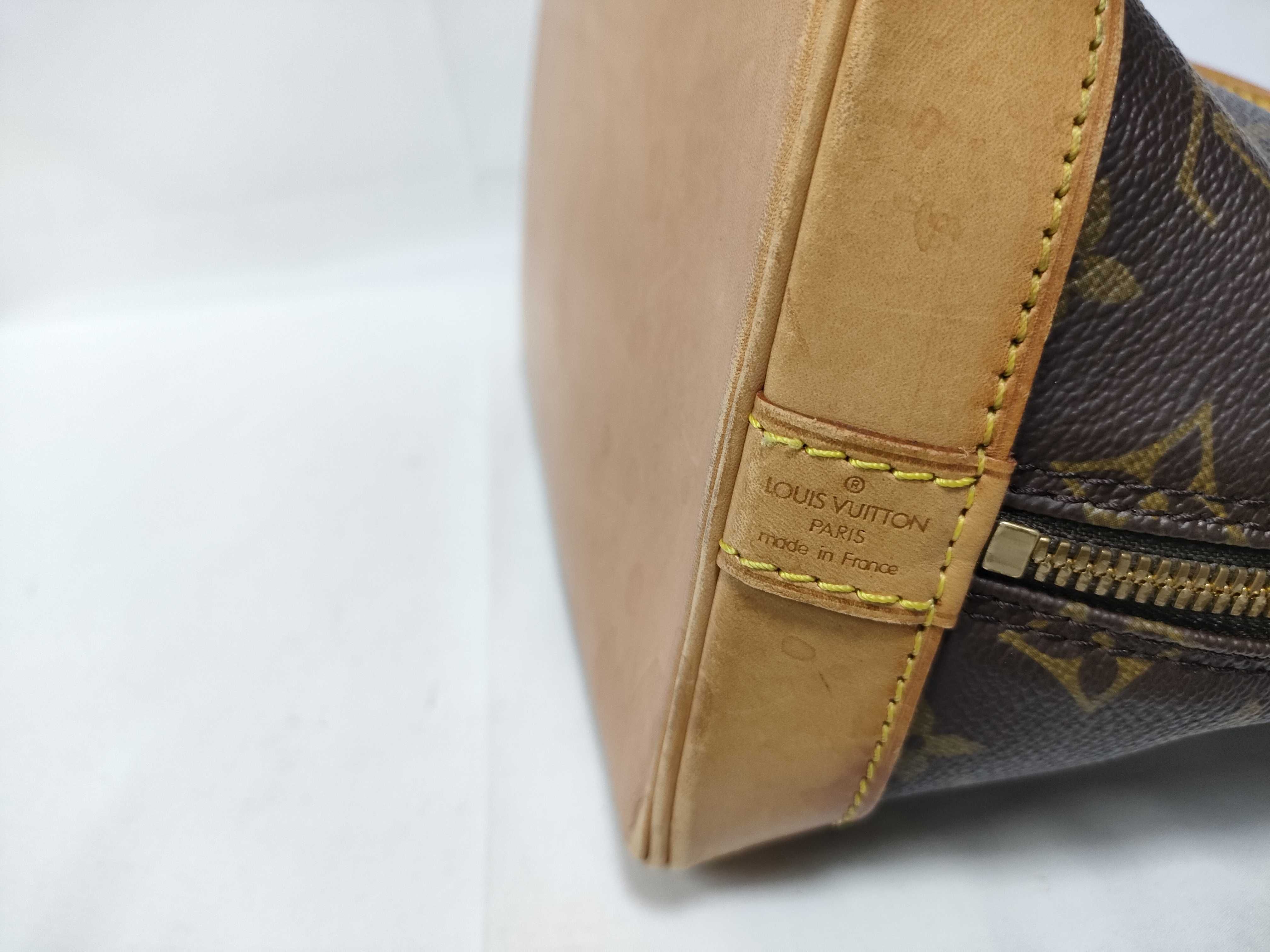 Monogram Alma 2-way handbag with shoulder strap — view 7