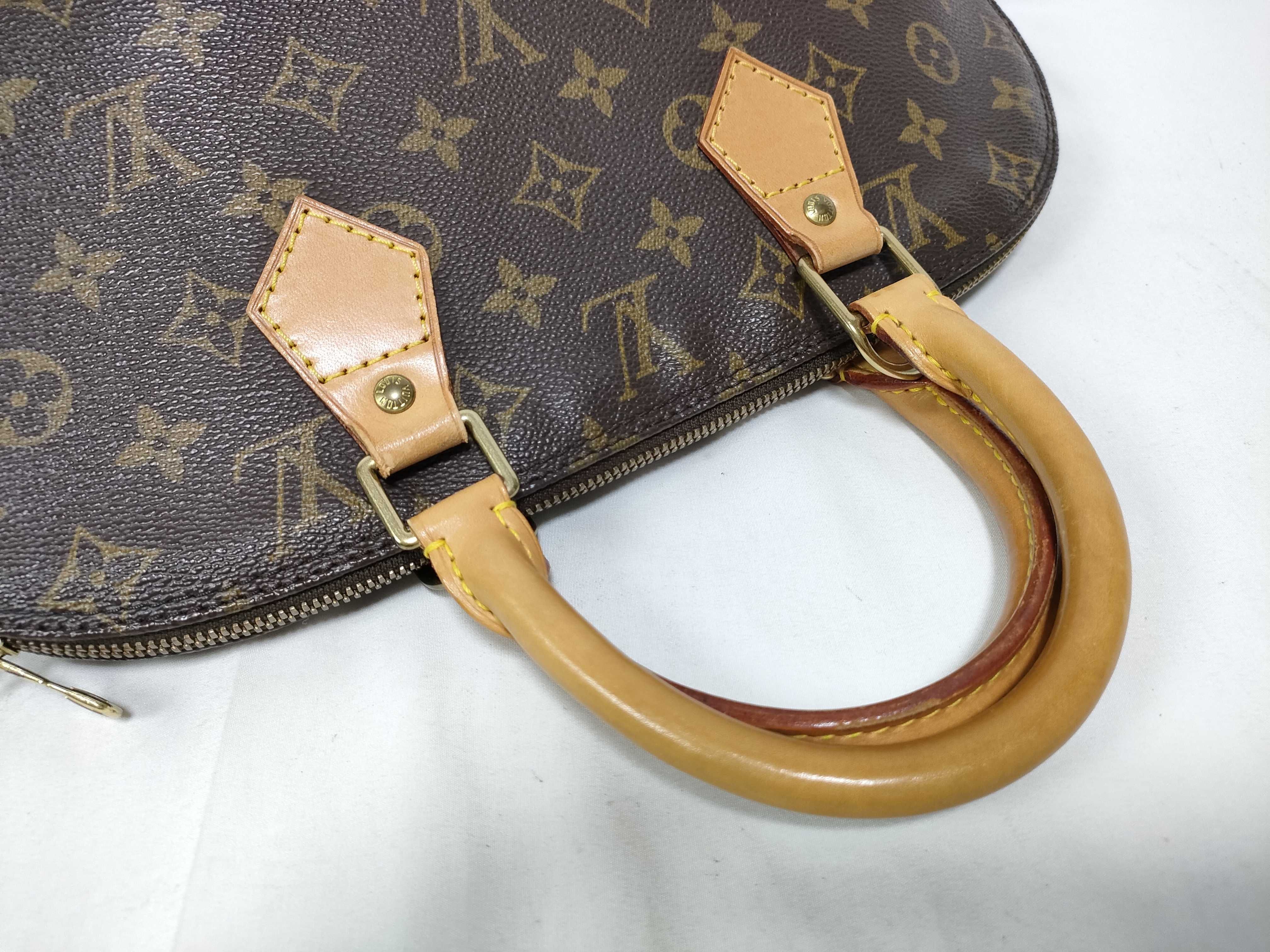 Monogram Alma 2-way handbag with shoulder strap — view 10