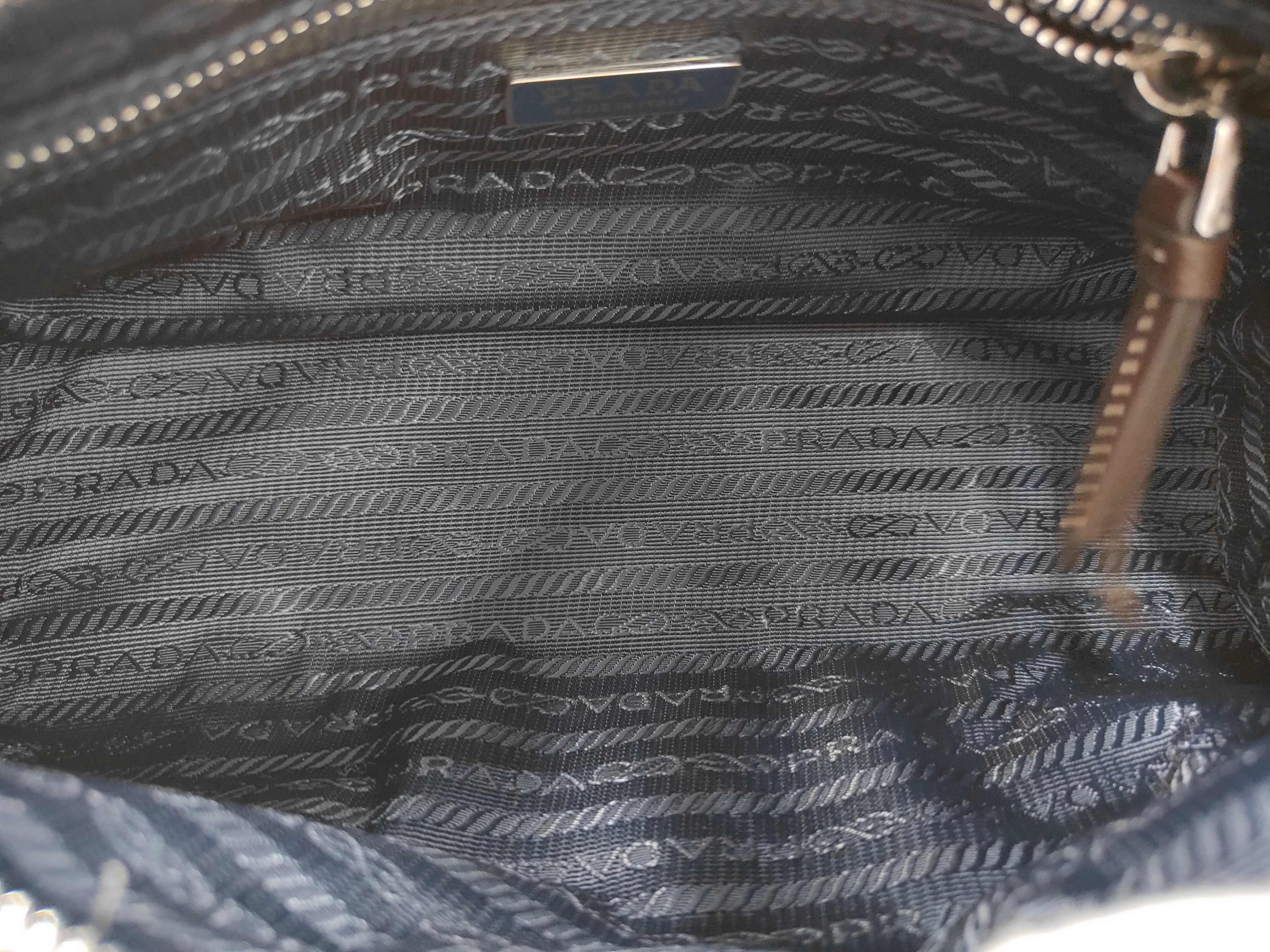 Bonnie 1BA486 Denim x Leather Bag, Handbag, Shoulder Bag, Women's, Excellent Condition — view 8