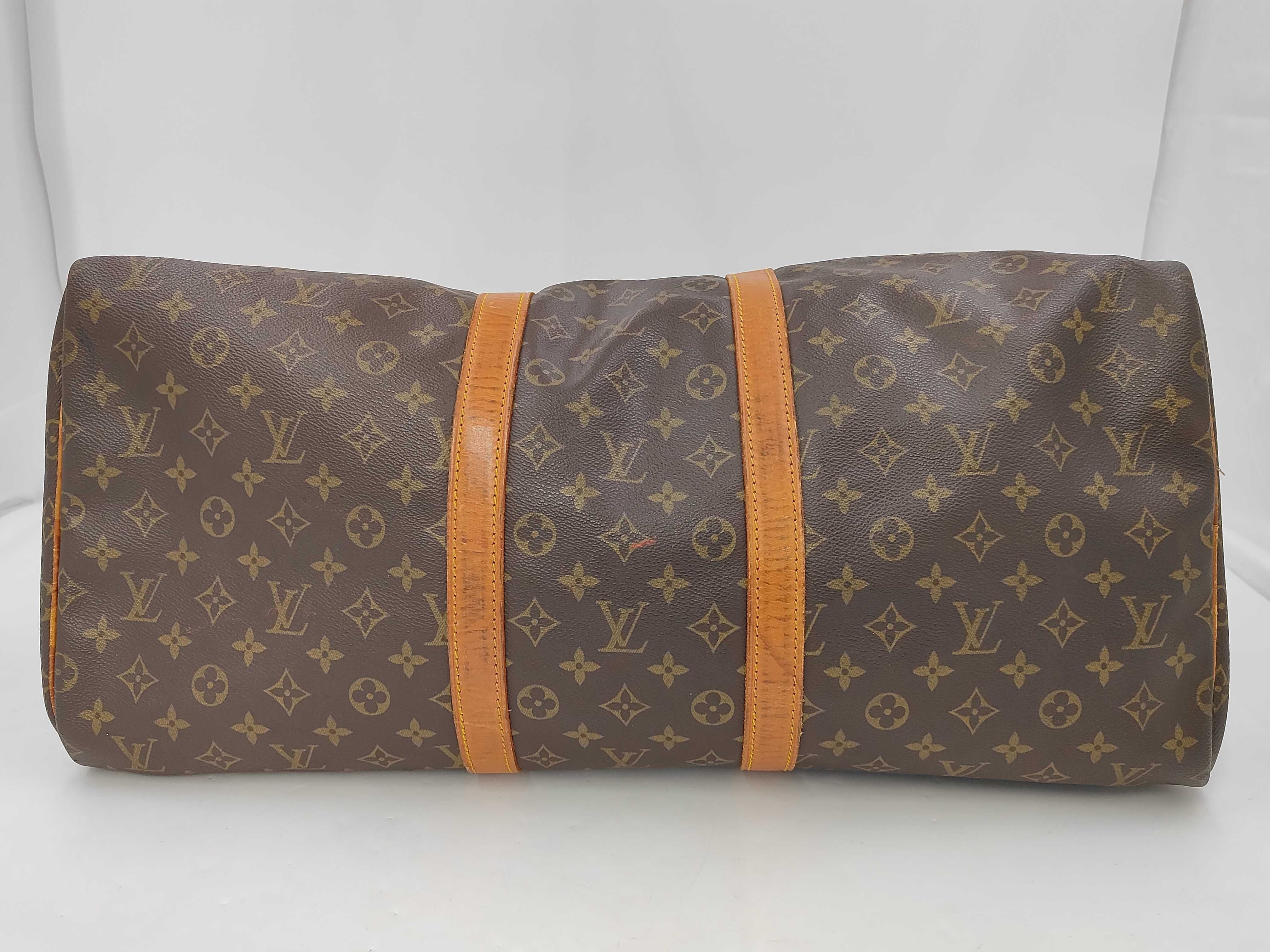 Monogram Keepall 55 VI863 Boston Bag — view 7