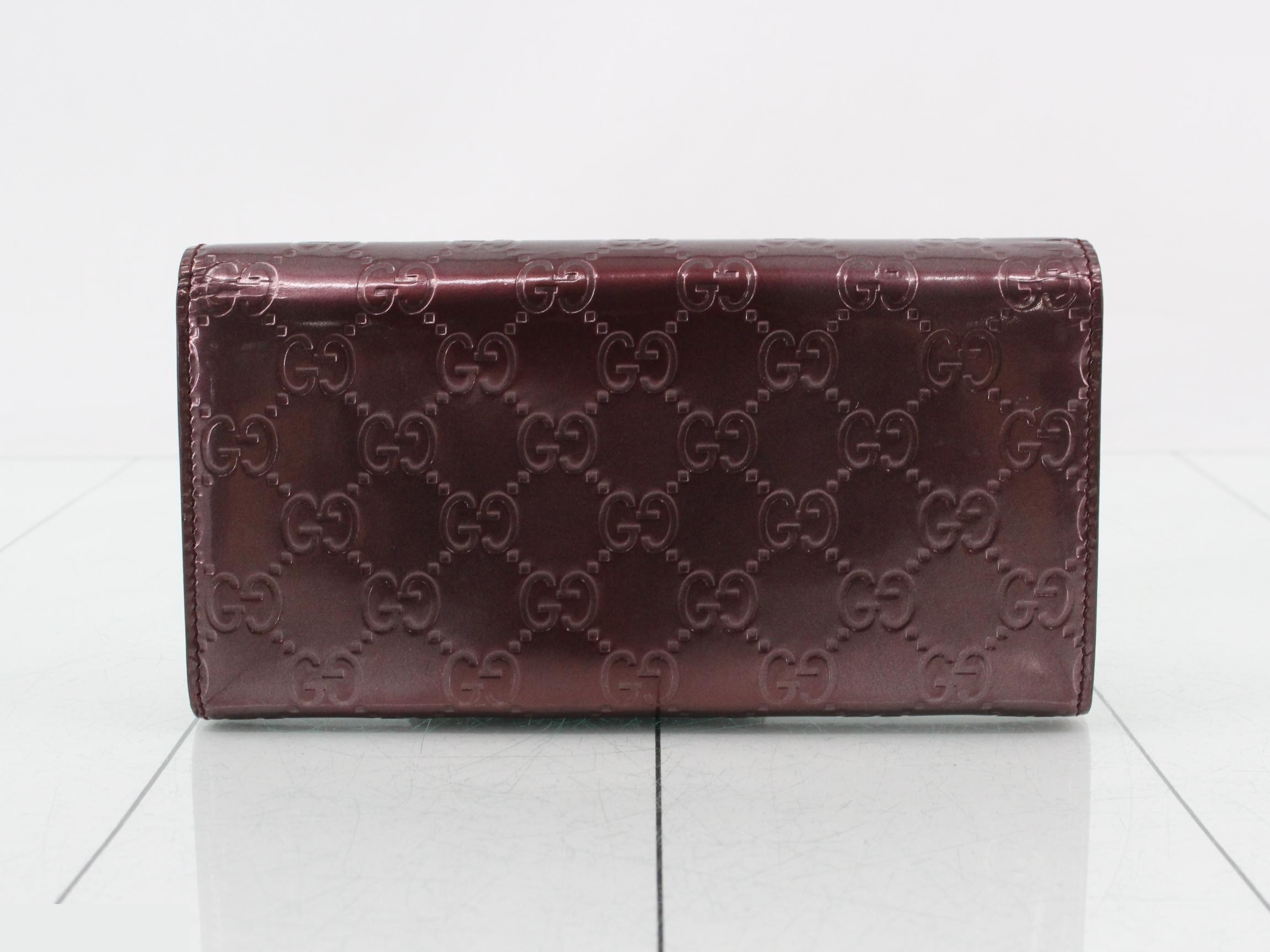 enamel bi-fold wallet 291099 — view 2