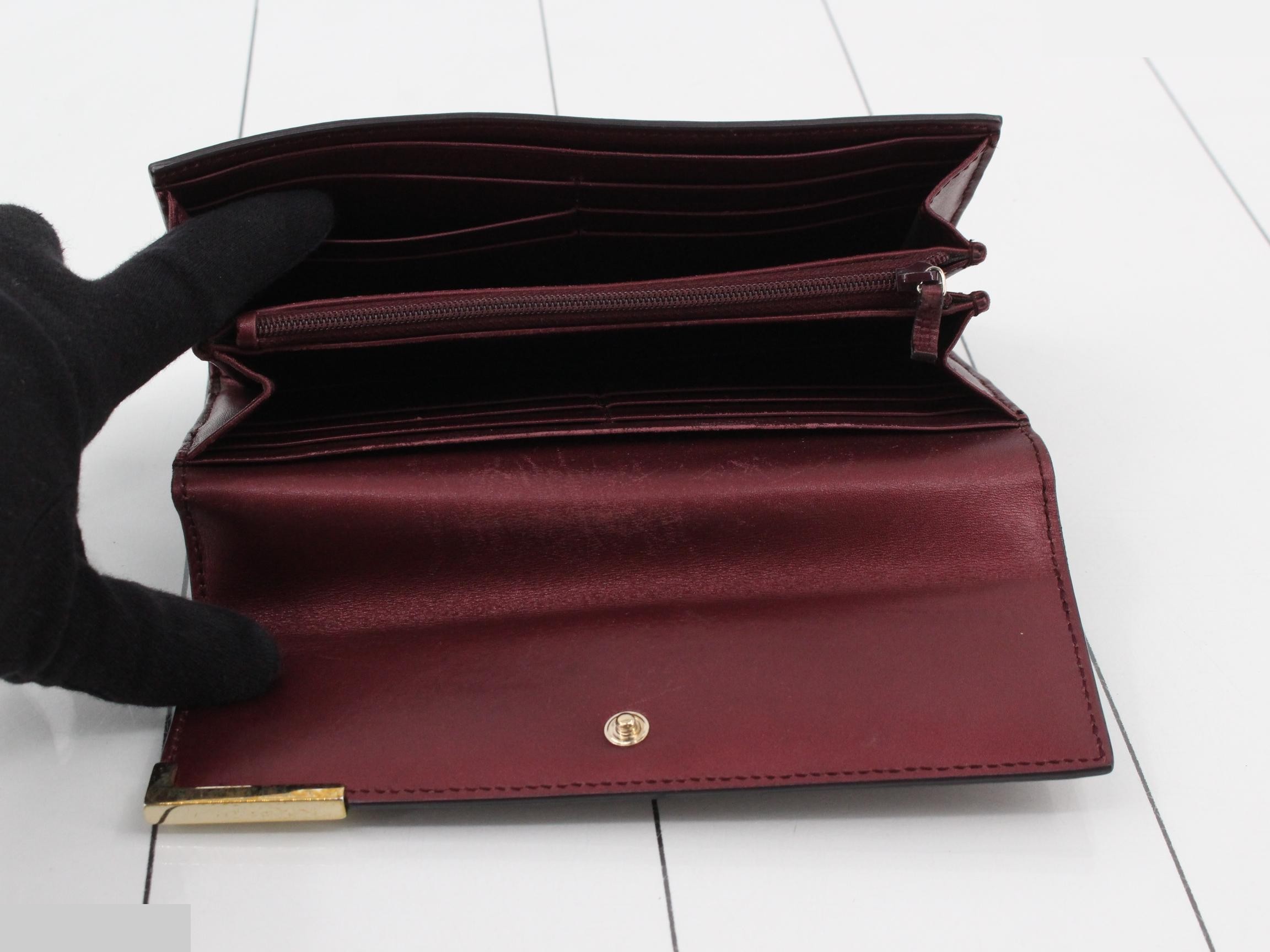 enamel bi-fold wallet 291099 — view 4