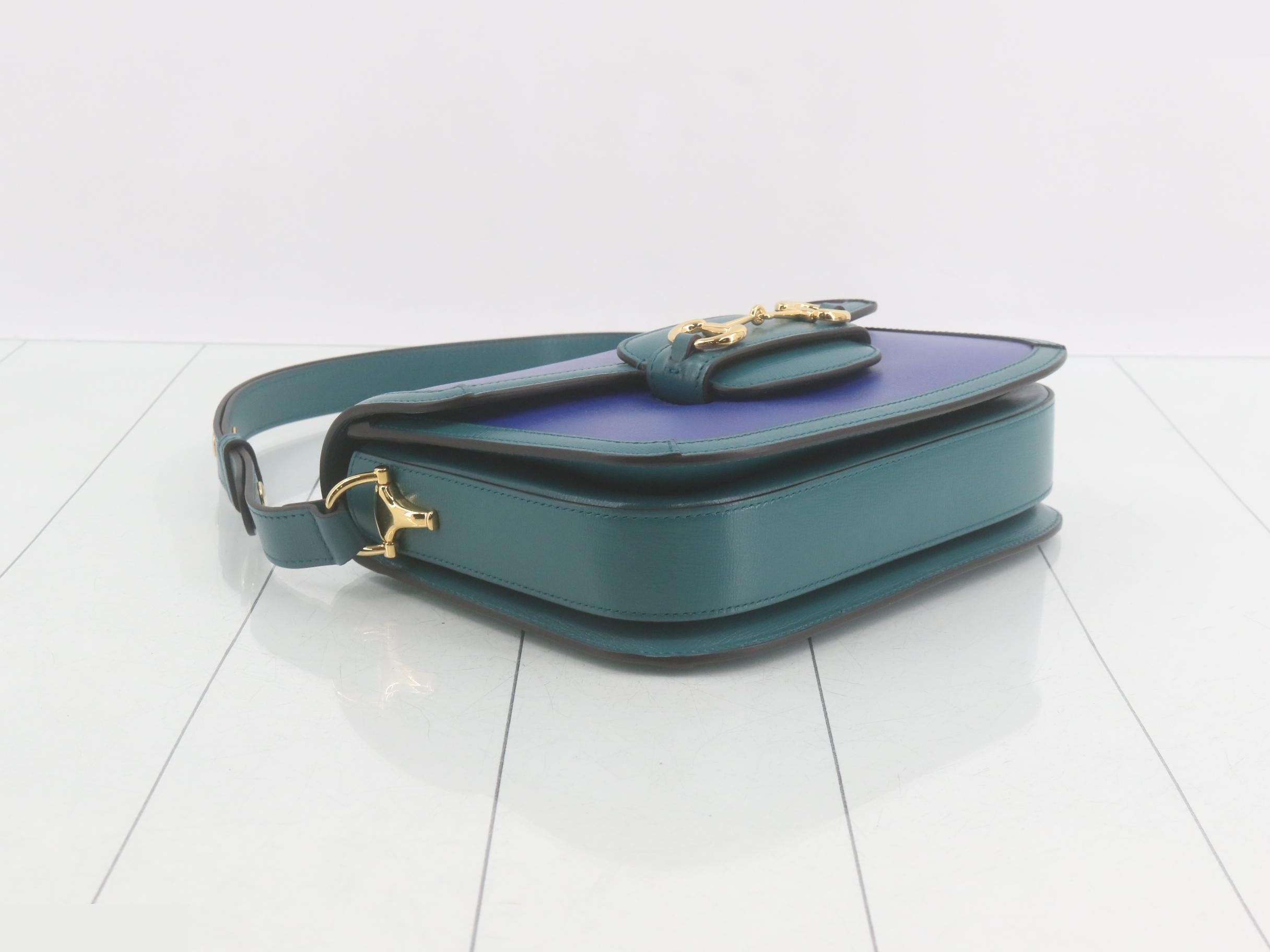 Horsebit 1955 Shoulder Bag, Bicolor — view 5