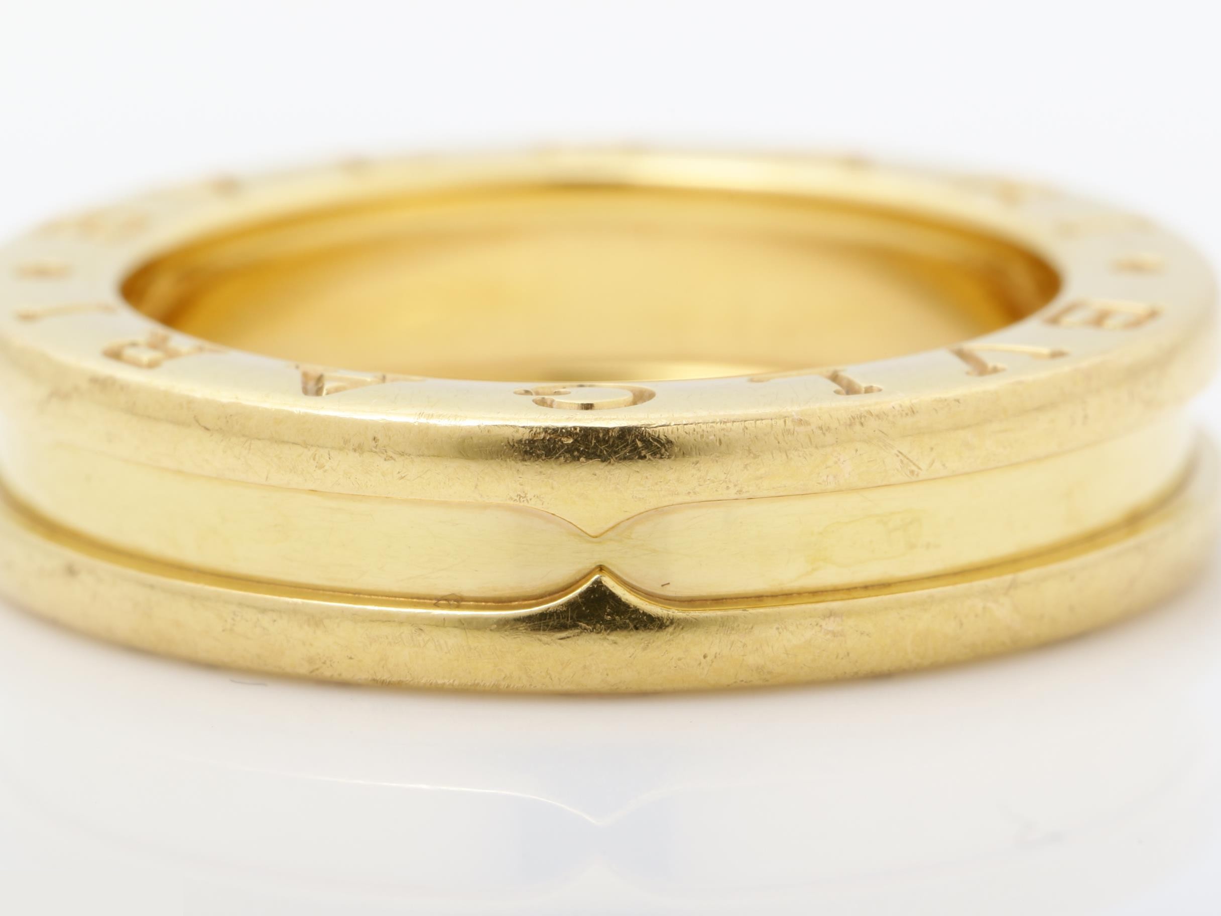 B.zero1 (precious metal) ring, 750PG, size 49, 7.2g — view 2